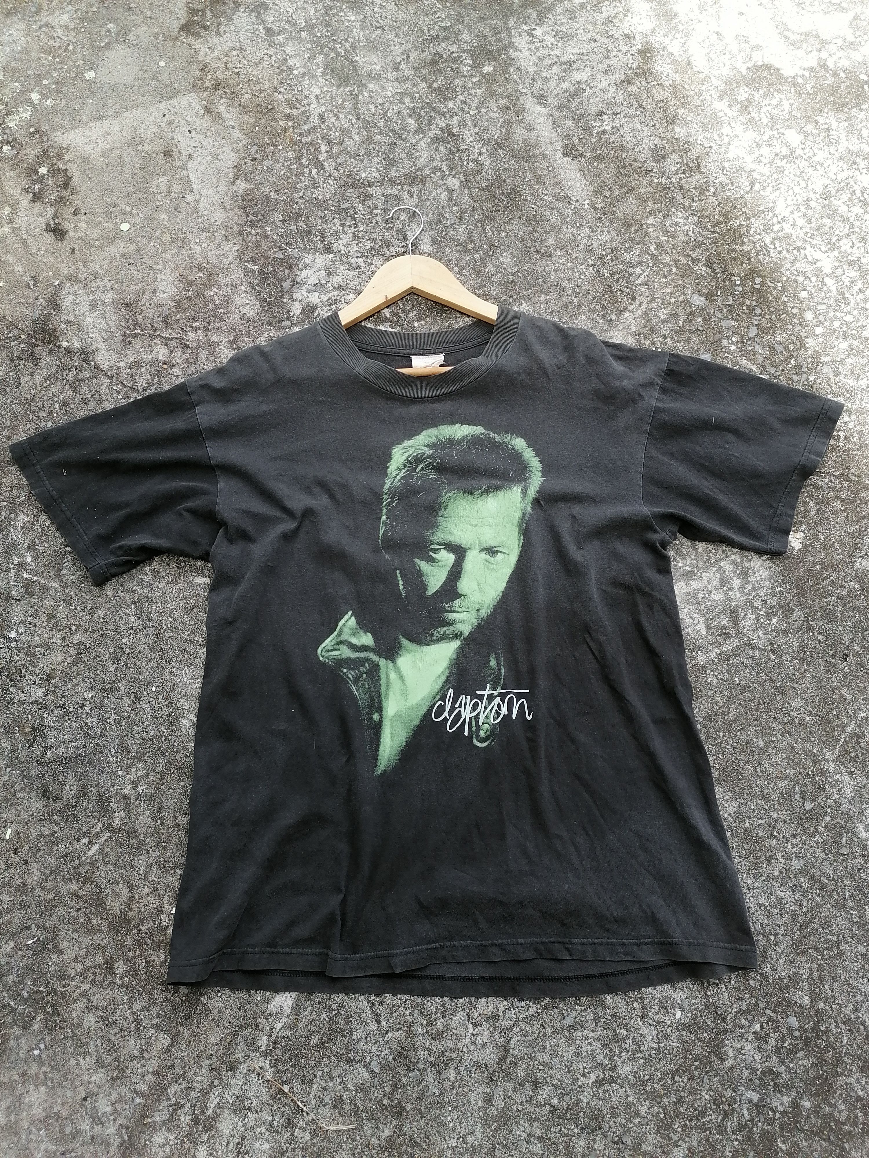 Band Tees Vintage 90s Eric Clapton Japan Tour Tee Size US L / EU 52-54 / 3 - 1 Thumbnail