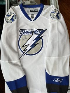 Vincent Lecavalier Autographed Tampa Bay Lightning Vintage Pro Jersey