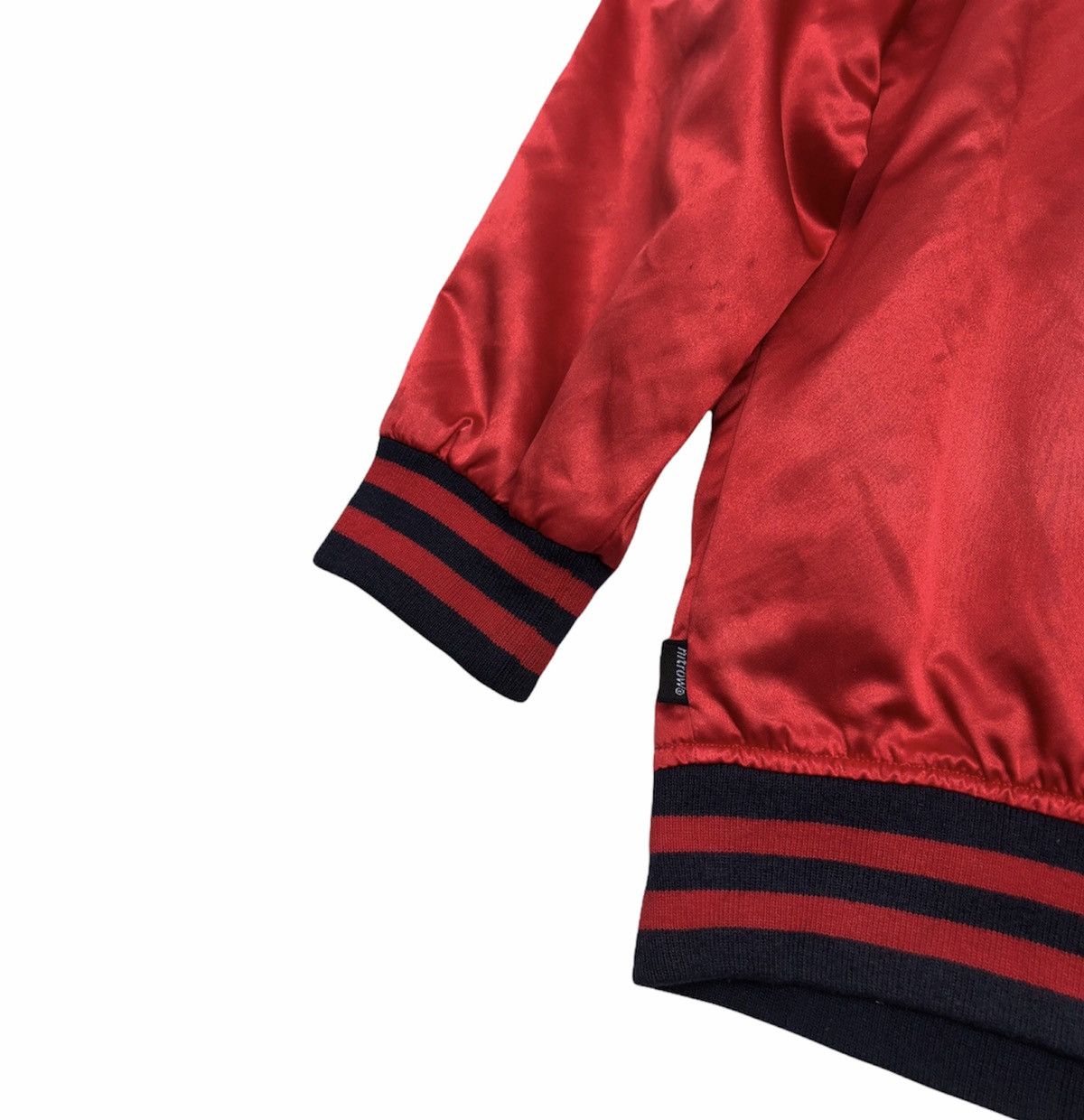 Vintage Under Ground Nitrow Varsity Satin Jacket Size US L / EU 52-54 / 3 - 11 Thumbnail