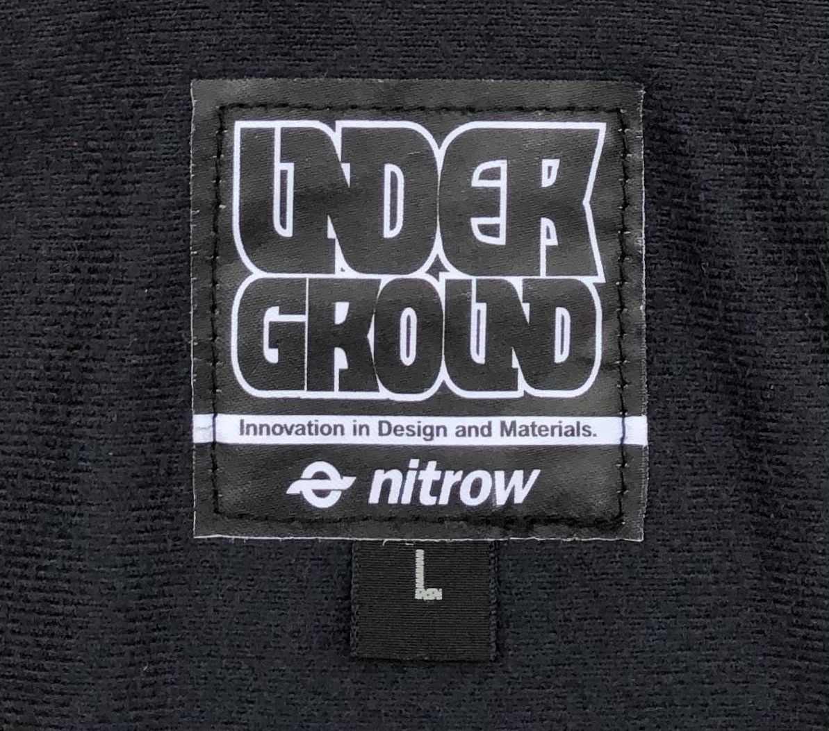 Vintage Under Ground Nitrow Varsity Satin Jacket Size US L / EU 52-54 / 3 - 17 Thumbnail