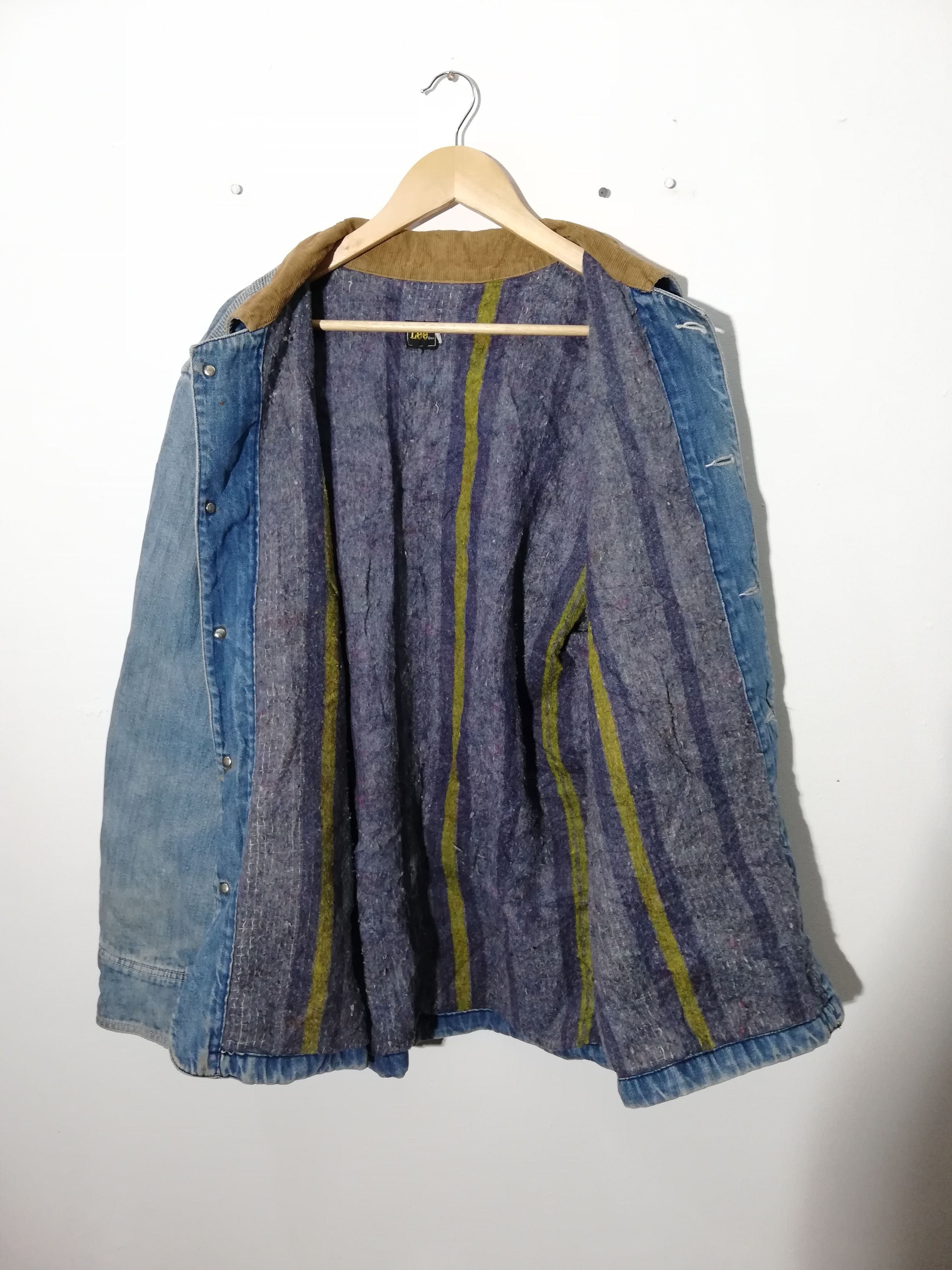 Japanese Brand × Lee × Vintage Rare!! Vintage Lee Denim Jacket Size US L / EU 52-54 / 3 - 3 Thumbnail