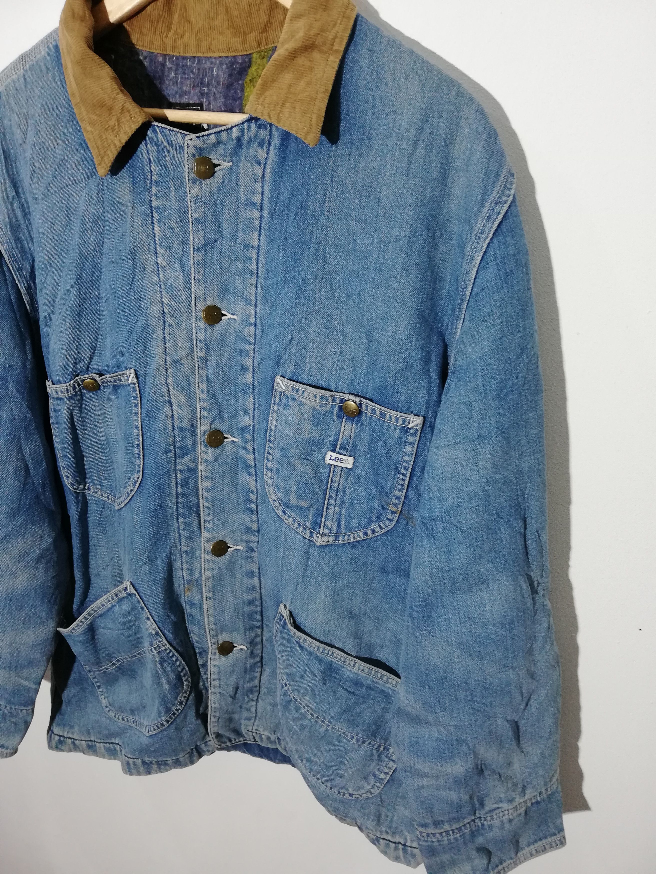 Japanese Brand × Lee × Vintage Rare!! Vintage Lee Denim Jacket Size US L / EU 52-54 / 3 - 4 Thumbnail