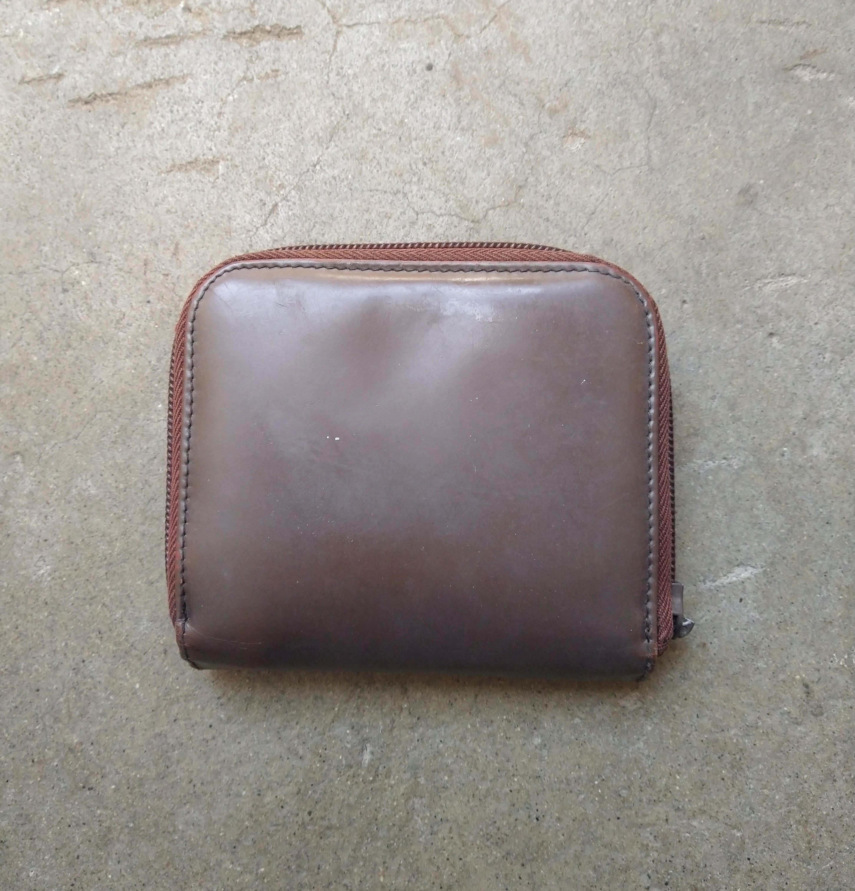 Prada Prada Wallet Brown Leather Zip FLAW Size ONE SIZE - 6 Thumbnail