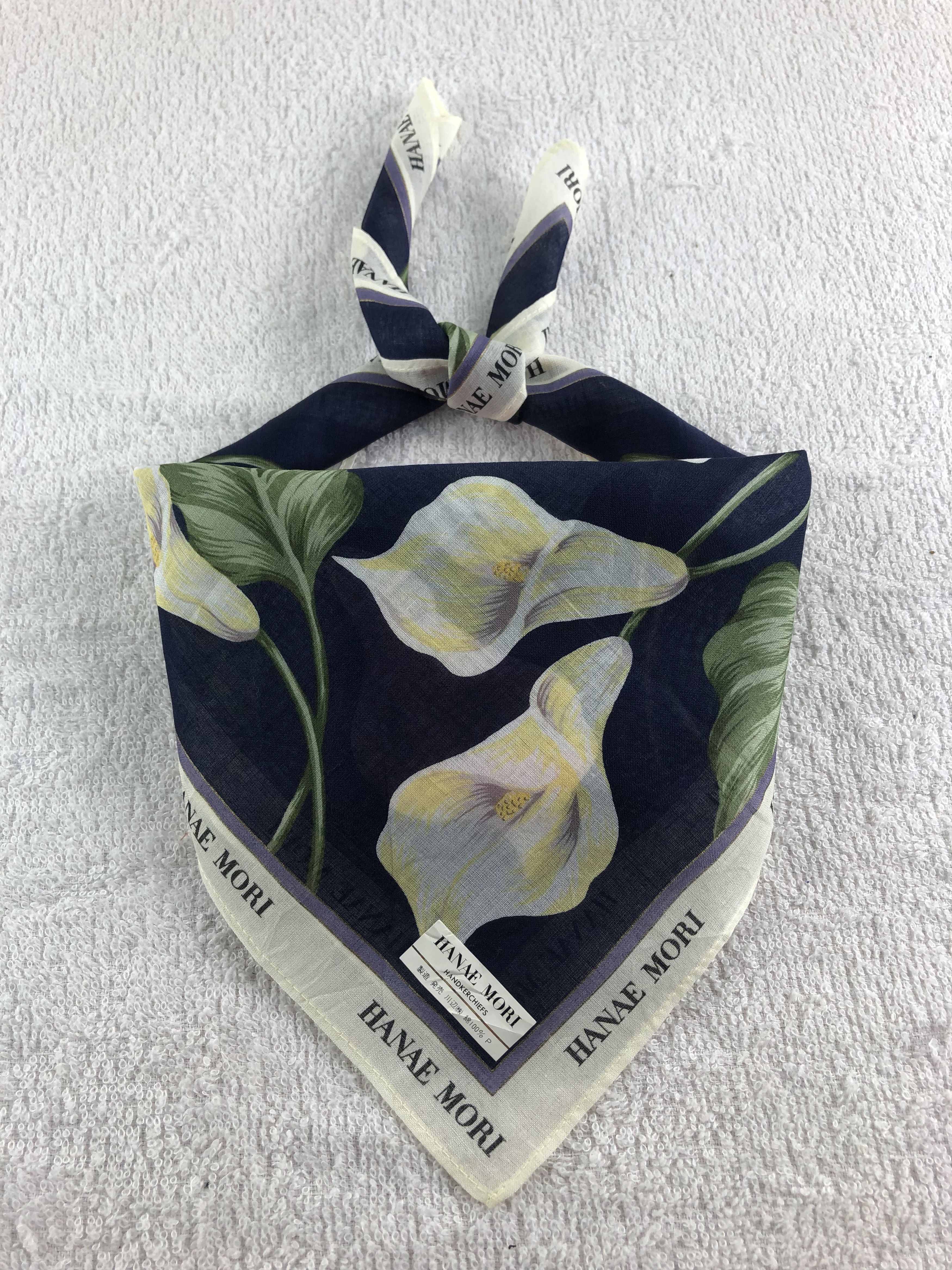 Hanae Mori Hanae Mori Handkerchief / Bandana / Neckerchief C211 Size ONE SIZE - 1 Thumbnail