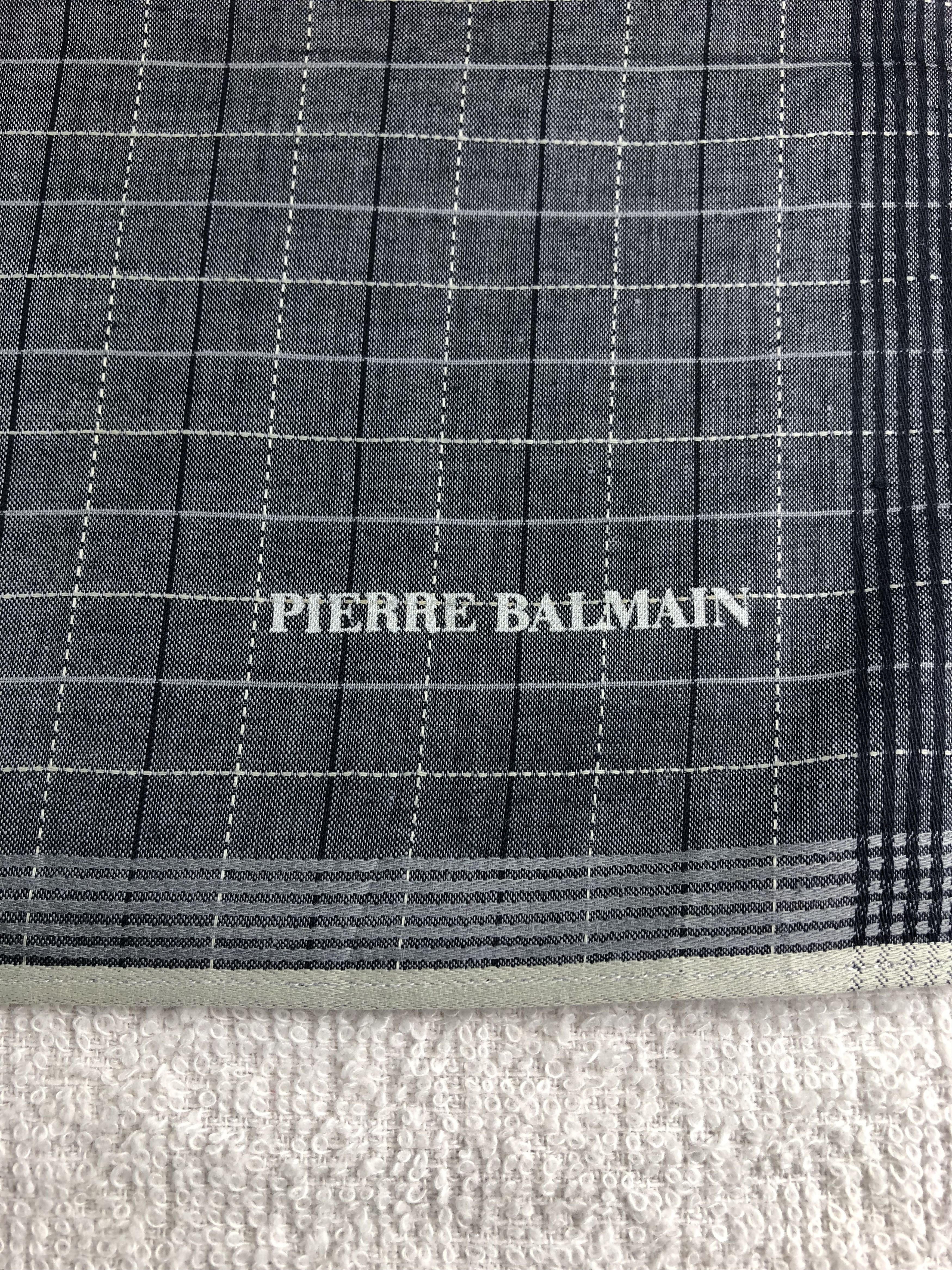 Pierre Balmain Pierre Balmain Handkerchief / Bandana / Neckerchief C210 Size ONE SIZE - 5 Thumbnail