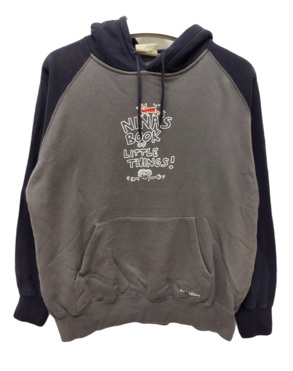 Keith Haring Nina's Book Of Little Things! by KEITH HARING Hoodie Size US L / EU 52-54 / 3 - 1 Thumbnail
