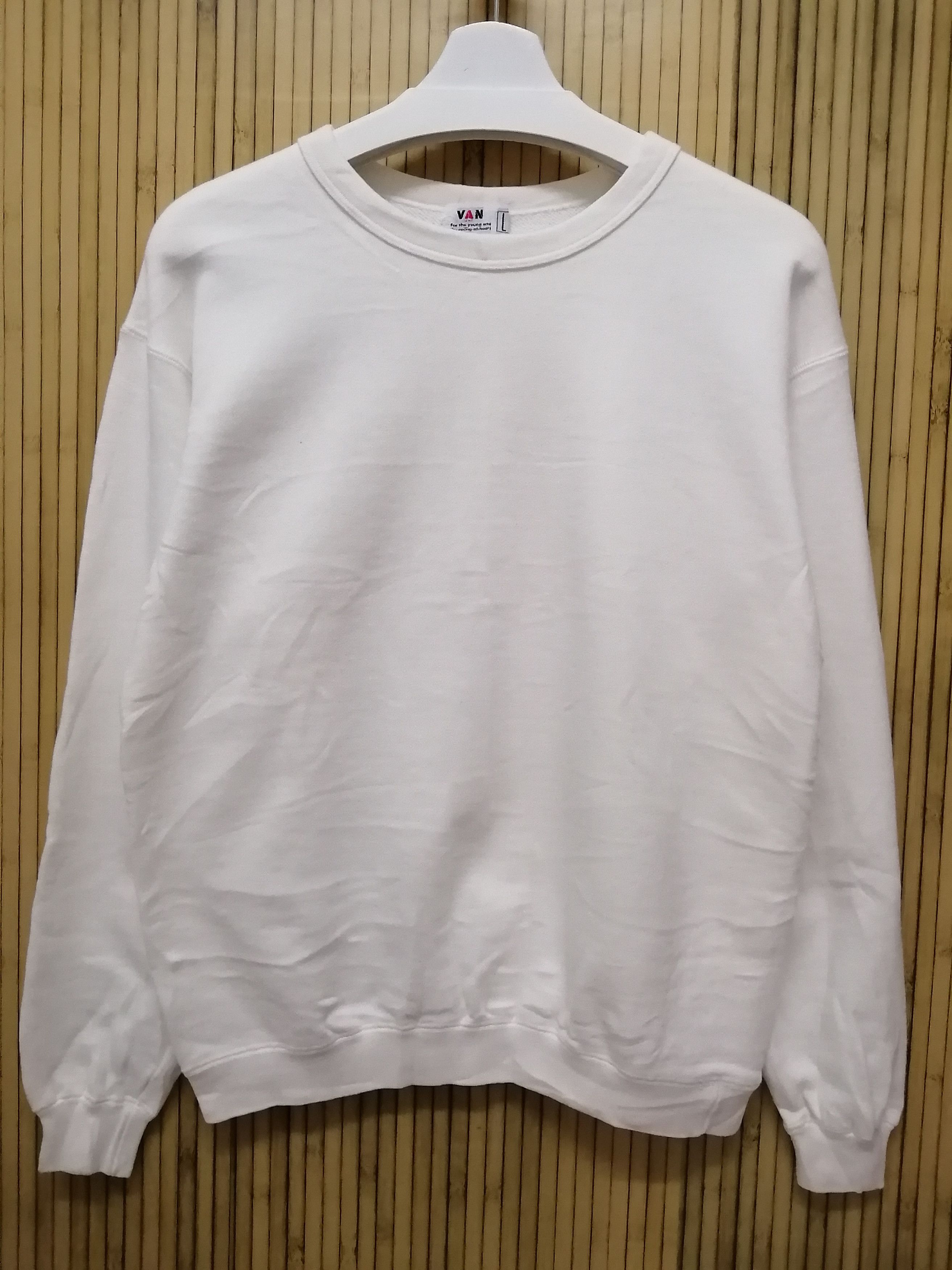 Van VAN JAC Spell Out Sweatshirt Size US L / EU 52-54 / 3 - 6 Thumbnail