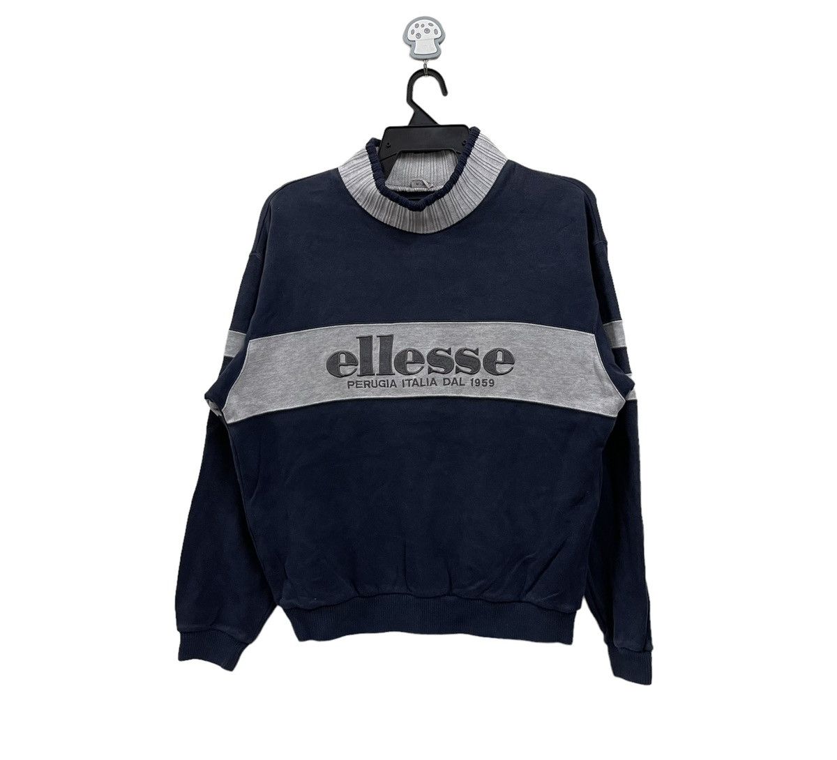 Ellesse Vintage 90s ellesse sweatshirt spellout Size US L / EU 52-54 / 3 - 1 Thumbnail