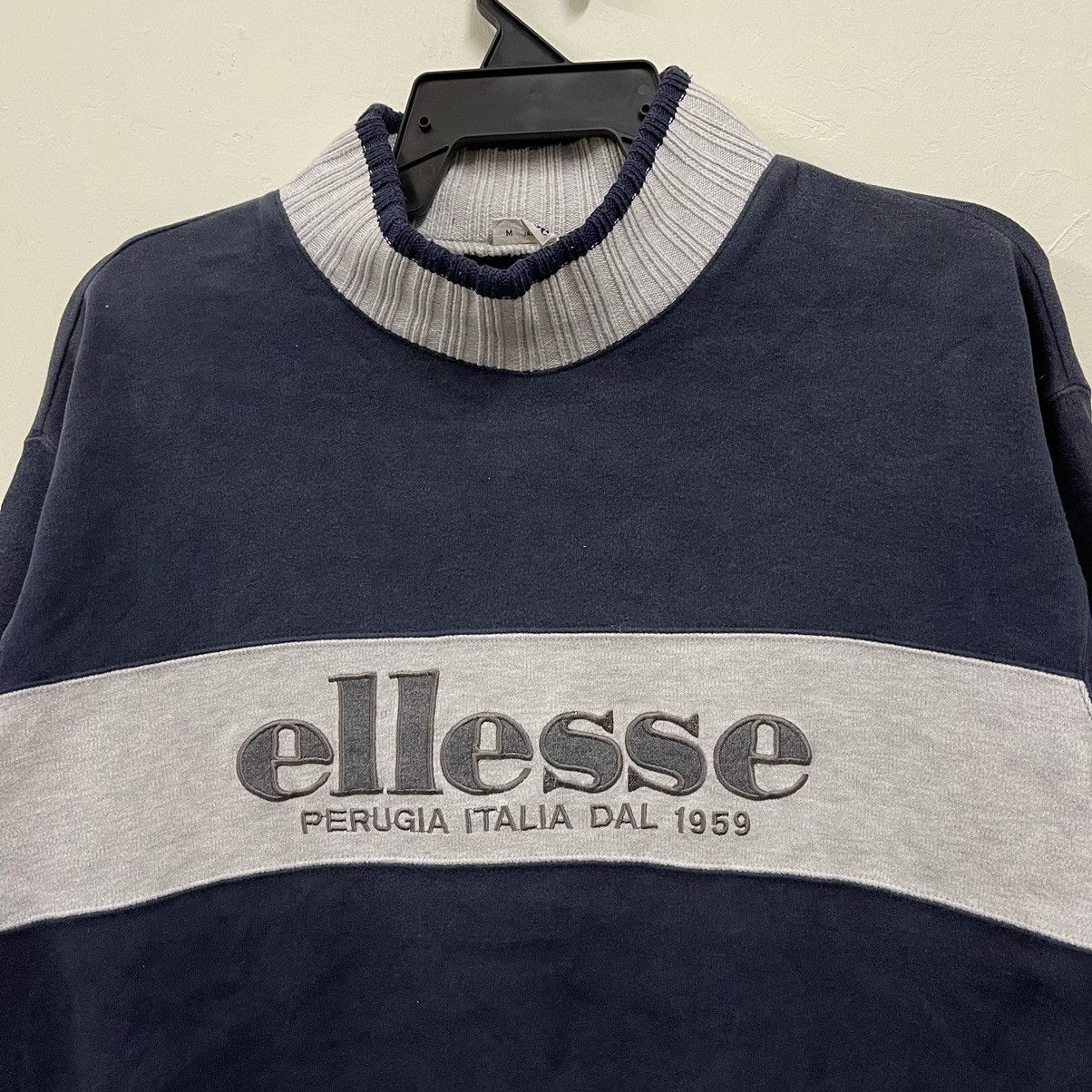 Ellesse Vintage 90s ellesse sweatshirt spellout Size US L / EU 52-54 / 3 - 2 Thumbnail
