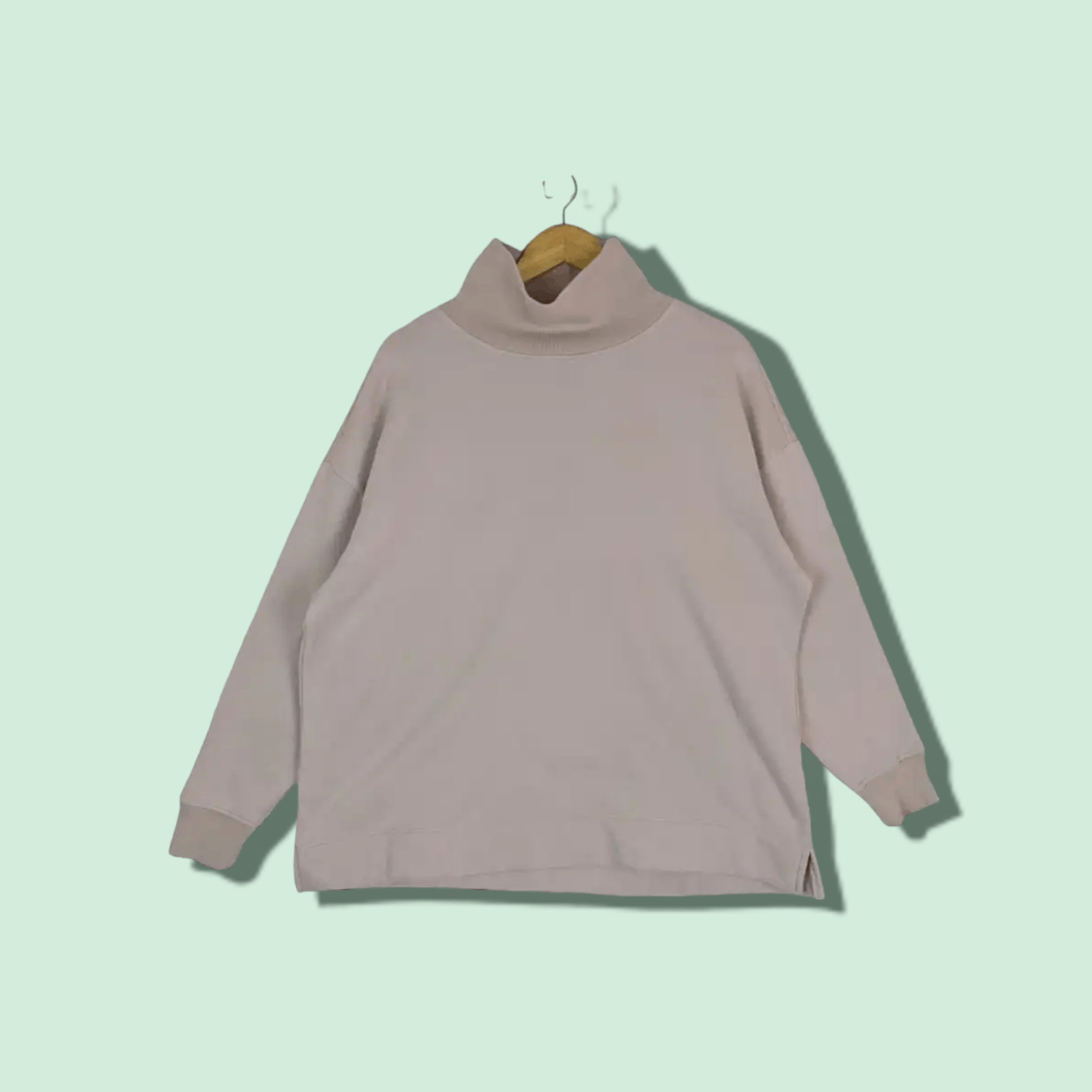 Gap GAP Dull Rose Plain Jumper Sweater Size US M / EU 48-50 / 2 - 1 Thumbnail