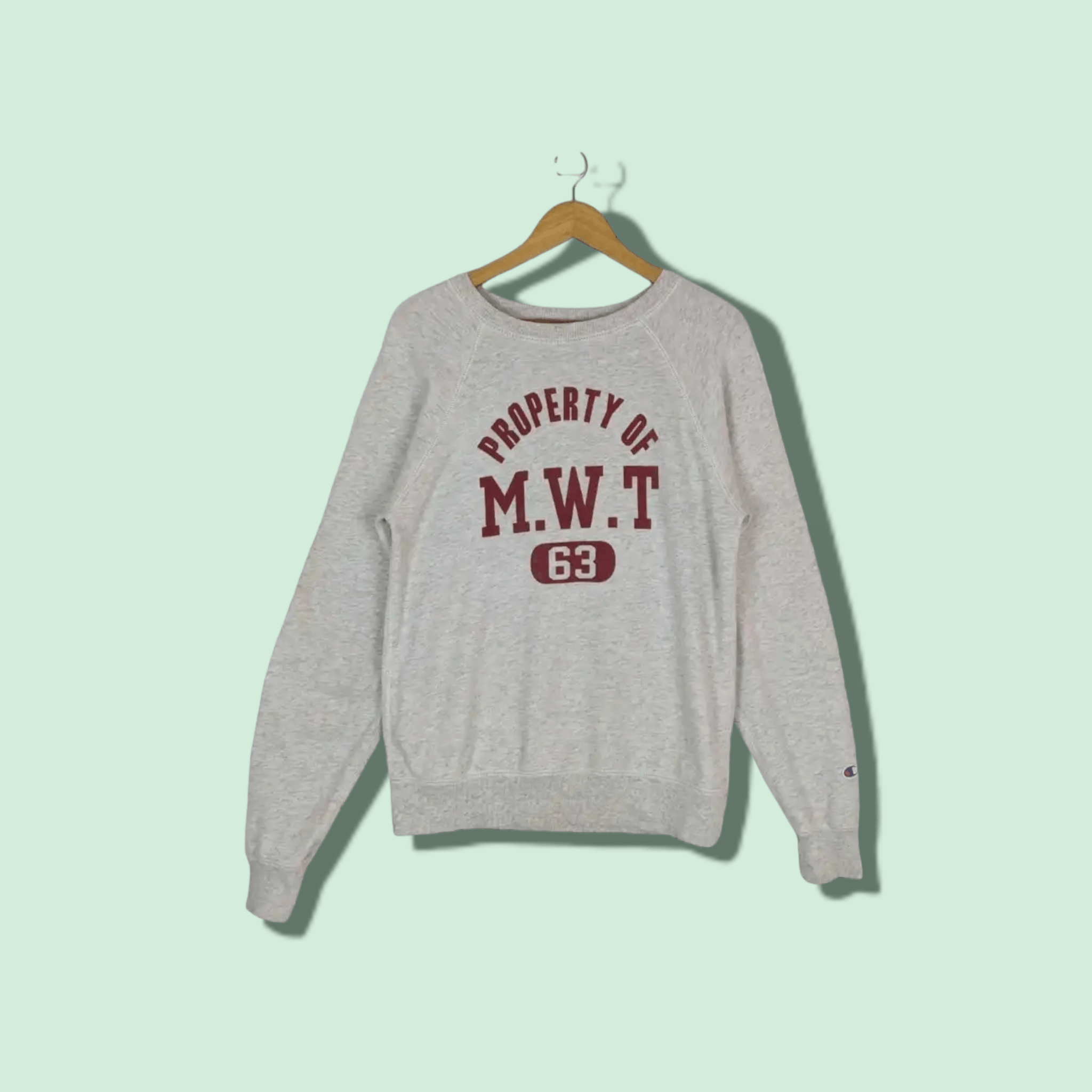 Champion CHAMPION Property of MWT Jumper Sweatshirt Size US S / EU 44-46 / 1 - 1 Thumbnail