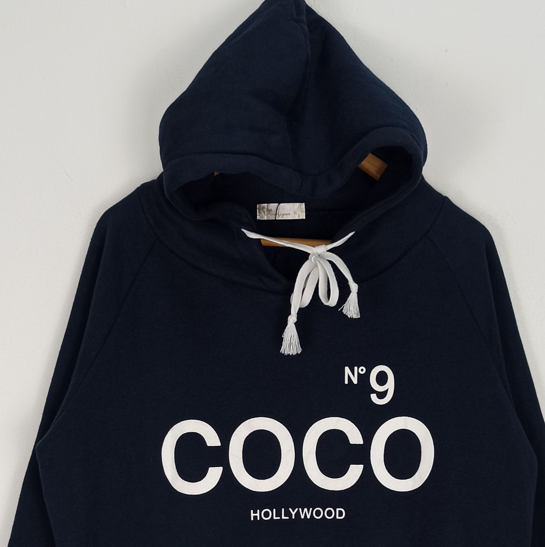 Japanese Brand Hoodie No 9 Coco Hollywood Streetwear Size US XL / EU 56 / 4 - 2 Thumbnail