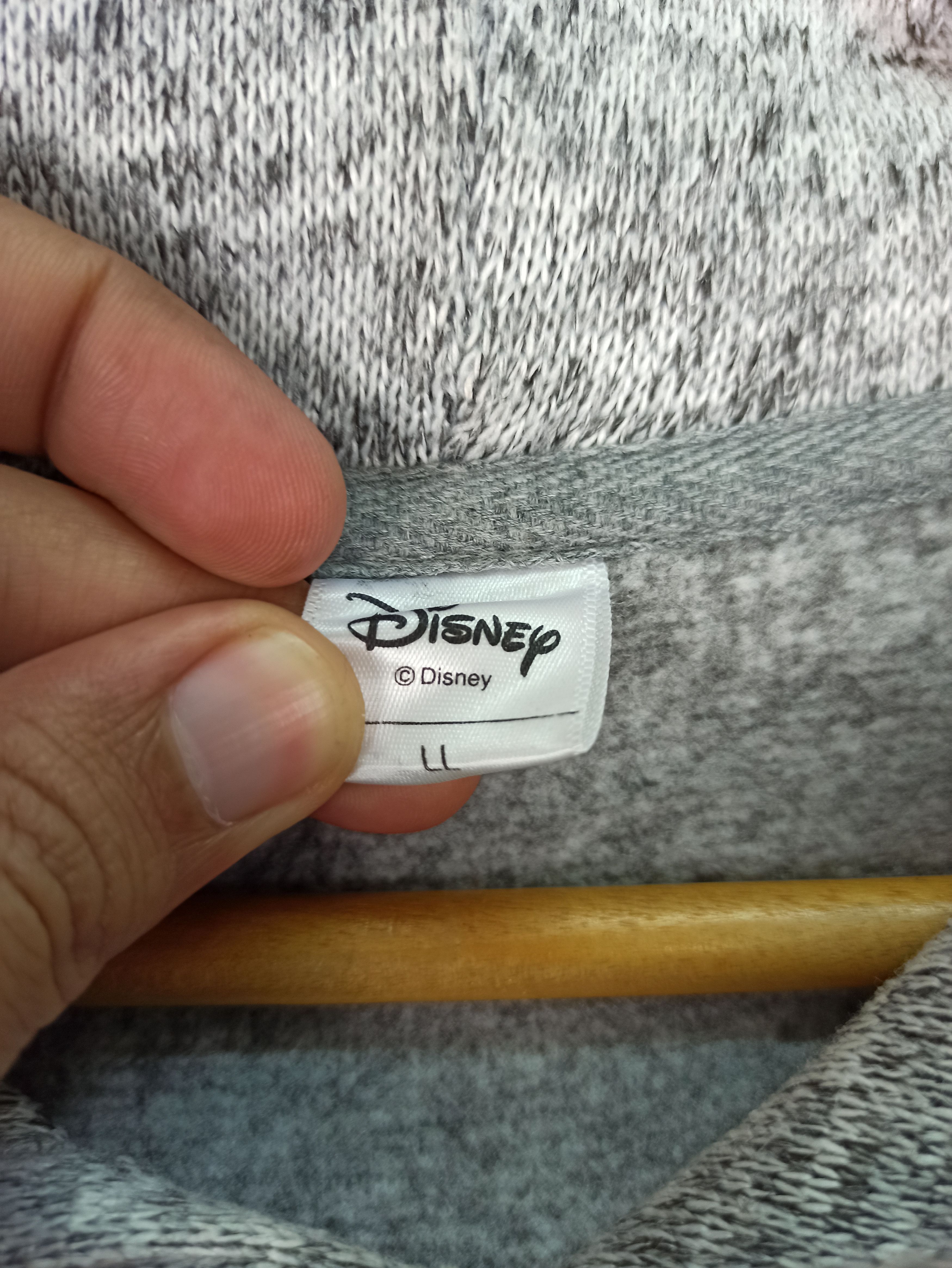 Disney Disney Mickey Mouse Cartoon Hoodie Sweatshirt Big Logo Size US M / EU 48-50 / 2 - 5 Thumbnail