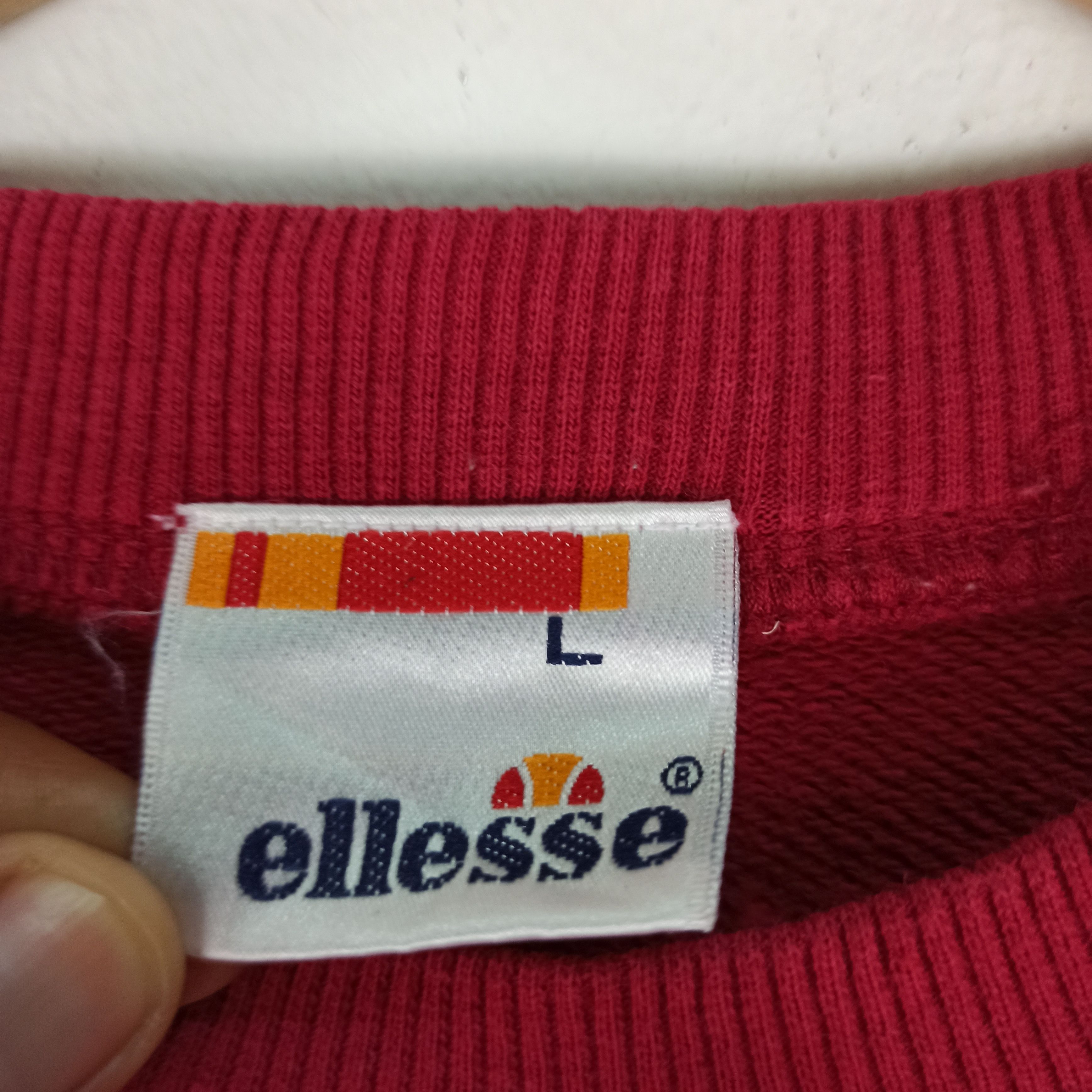 Ellesse RARE ELLESSE LOGO CENTER SWEATER Size US L / EU 52-54 / 3 - 5 Thumbnail
