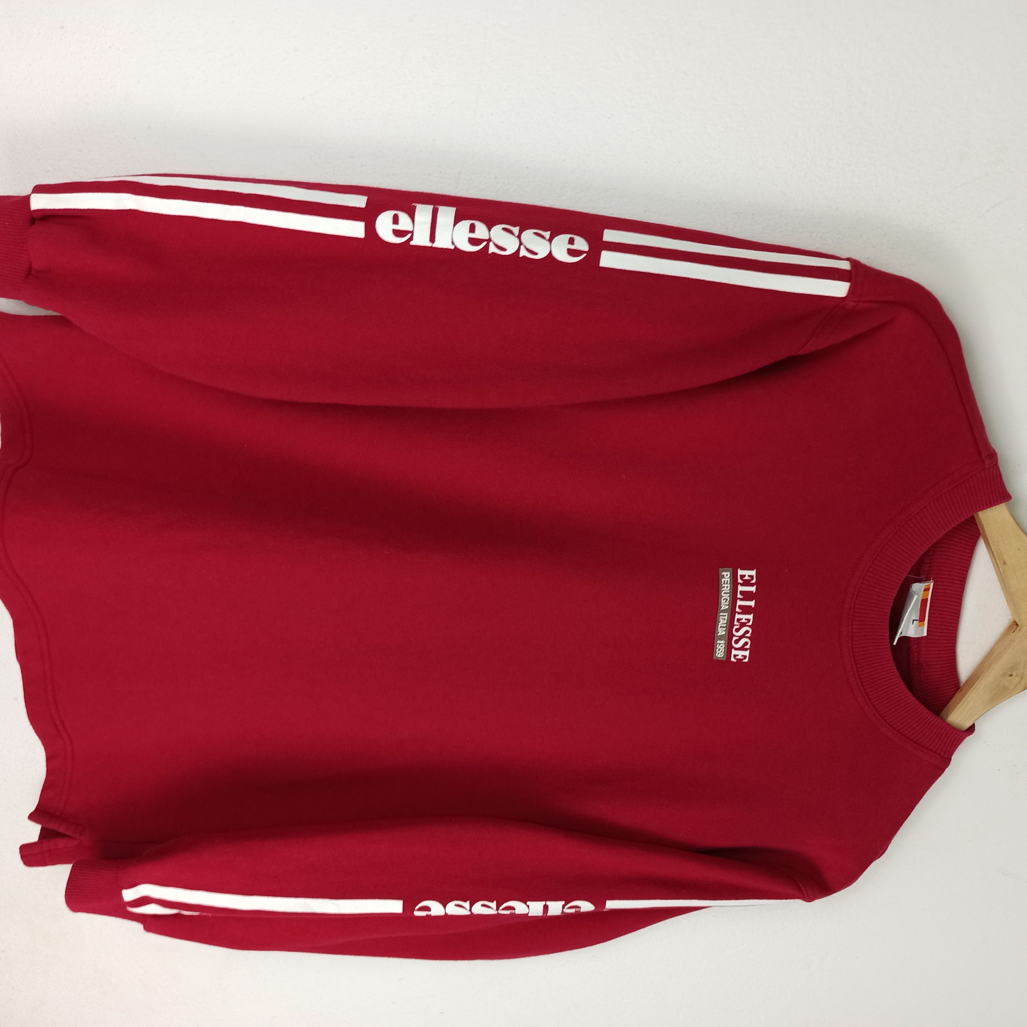 Ellesse RARE ELLESSE LOGO CENTER SWEATER Size US L / EU 52-54 / 3 - 2 Thumbnail