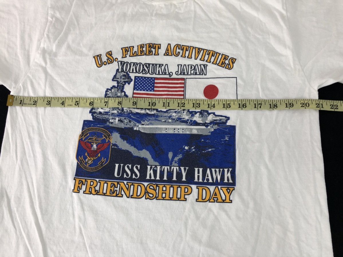 Vintage Friendship Day USS Kitty Hawk US Navy Fleet Military Size US L / EU 52-54 / 3 - 6 Thumbnail
