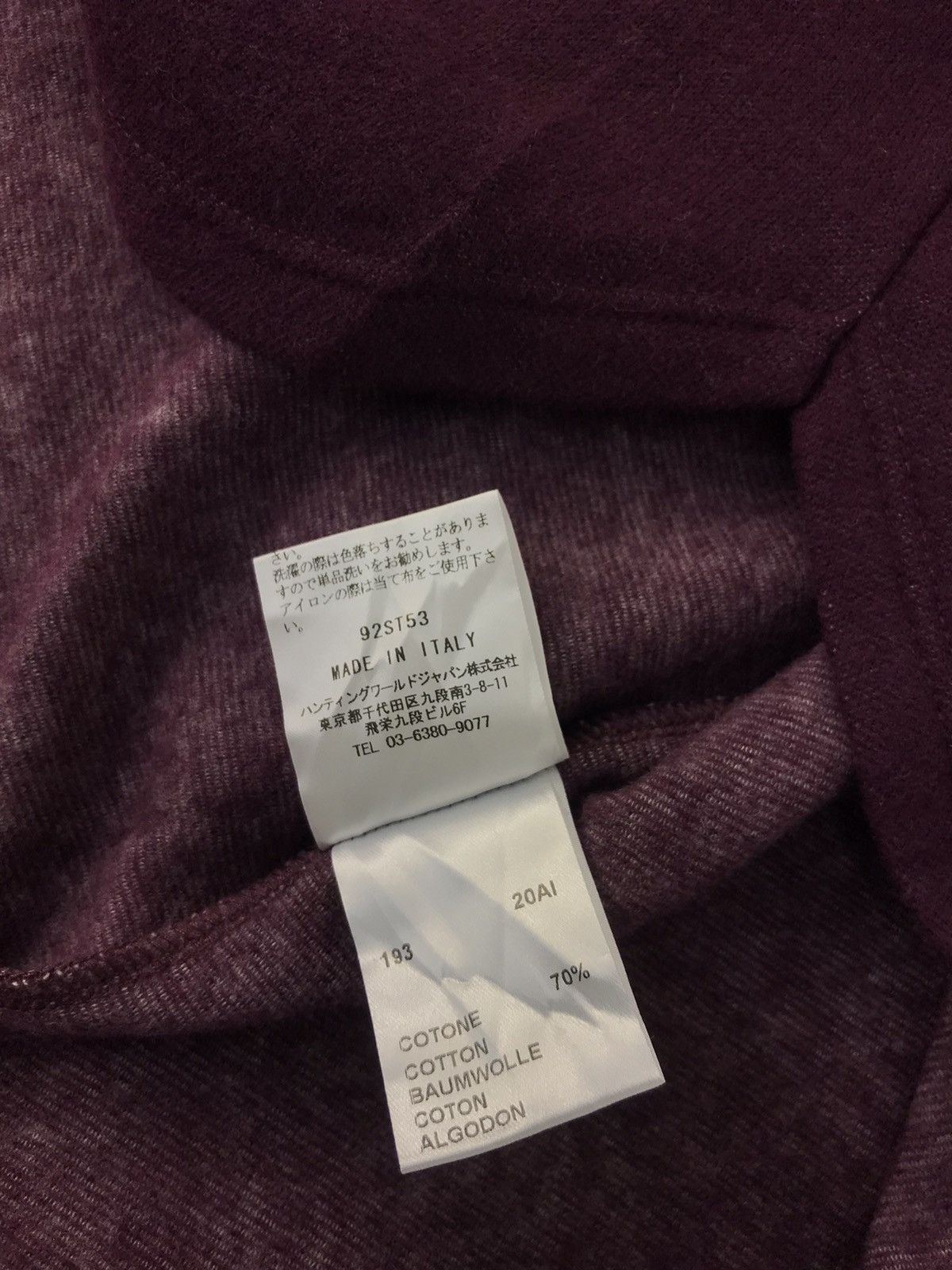 Other Hunting World New York Made In Italy Designer Tee Size L / US 10 / IT 46 - 6 Thumbnail