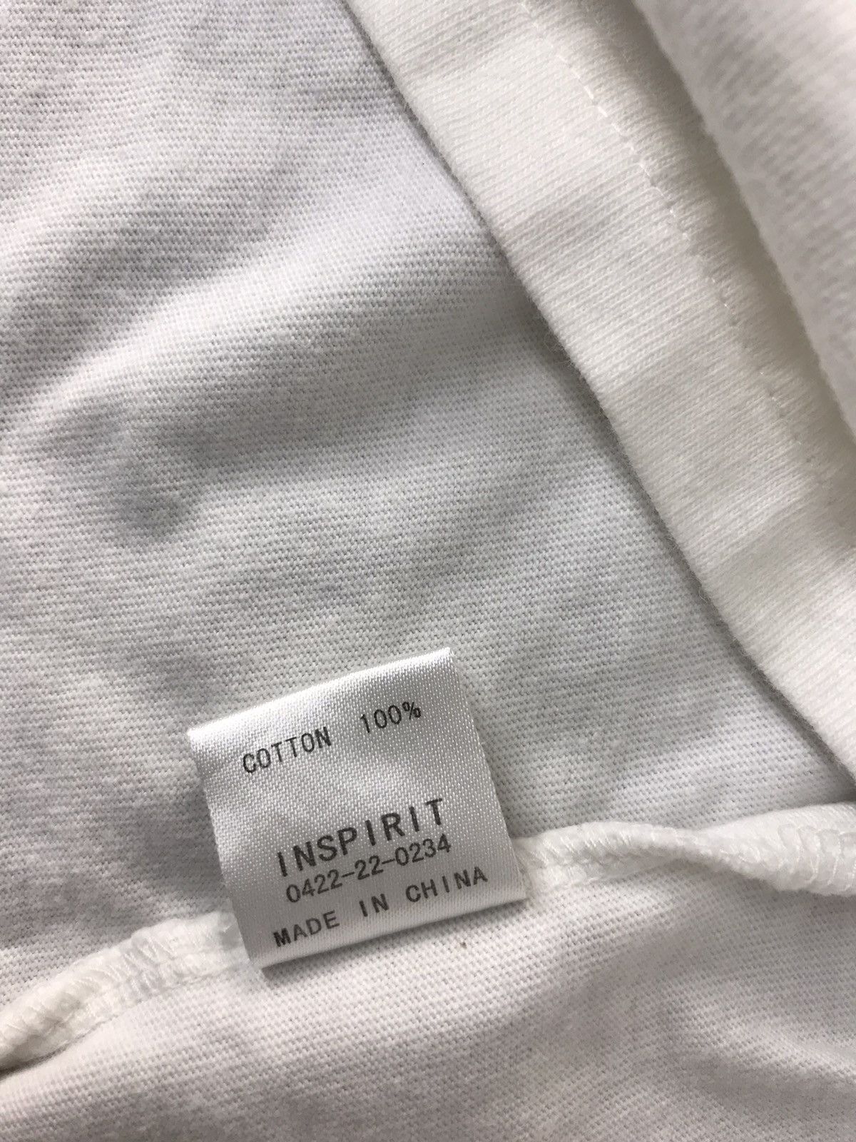 Vintage Vintage Inspirit Spell Out Streetwear T-shirt Tee Printed Size US L / EU 52-54 / 3 - 9 Thumbnail