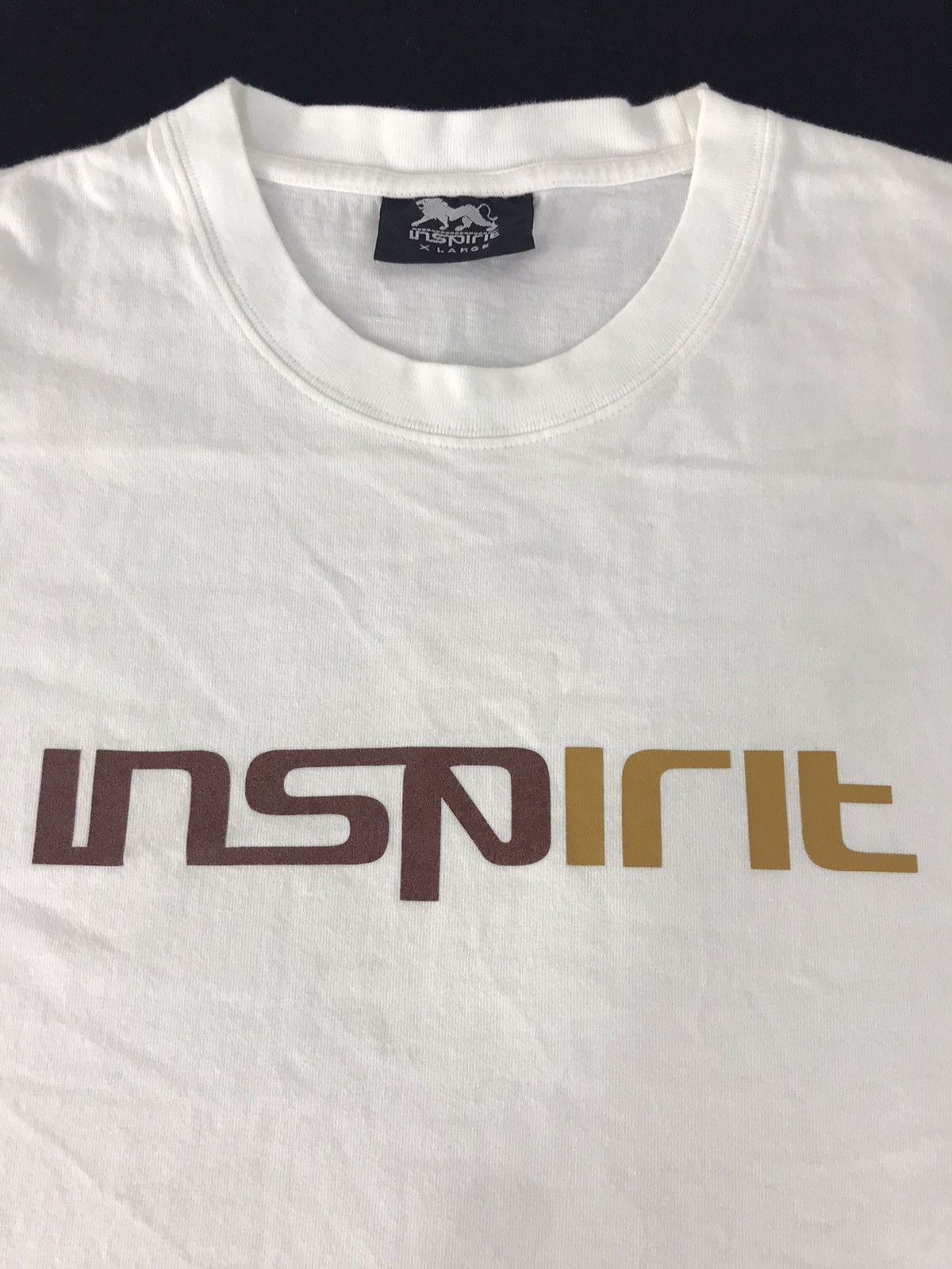 Vintage Vintage Inspirit Spell Out Streetwear T-shirt Tee Printed Size US L / EU 52-54 / 3 - 3 Thumbnail