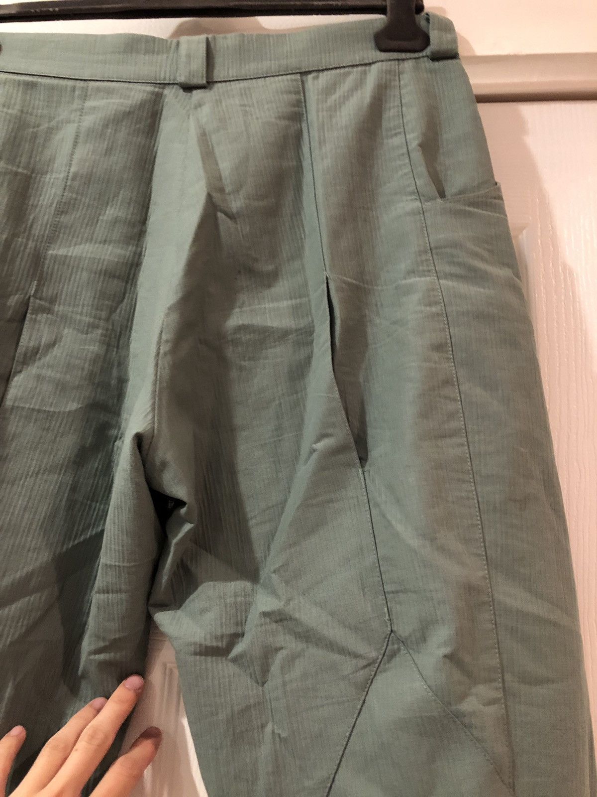 Kiko Kostadinov Kiko kostadinov obscured by the clouds triple dart pants Size US 31 - 6 Thumbnail