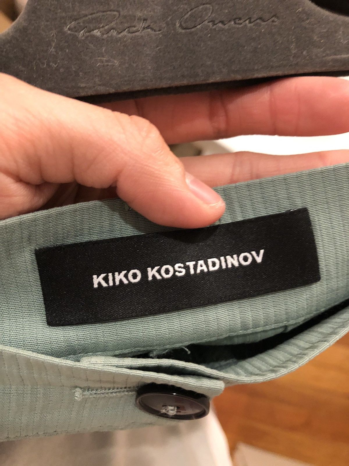 Kiko Kostadinov Kiko kostadinov obscured by the clouds triple dart pants Size US 31 - 7 Thumbnail