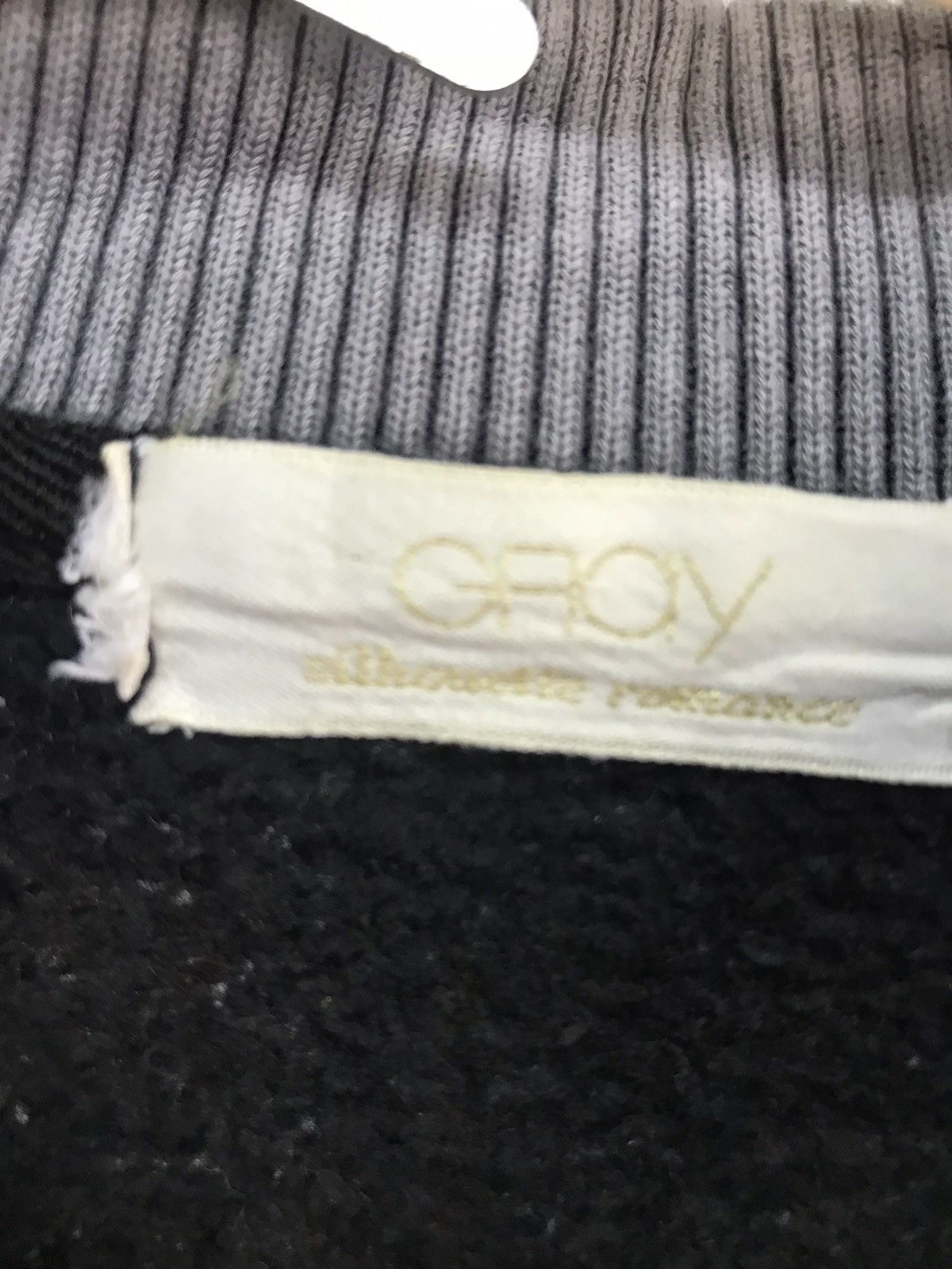 Japanese Brand Stripe polos distressed sweatshirt by groy Size M / US 6-8 / IT 42-44 - 4 Thumbnail