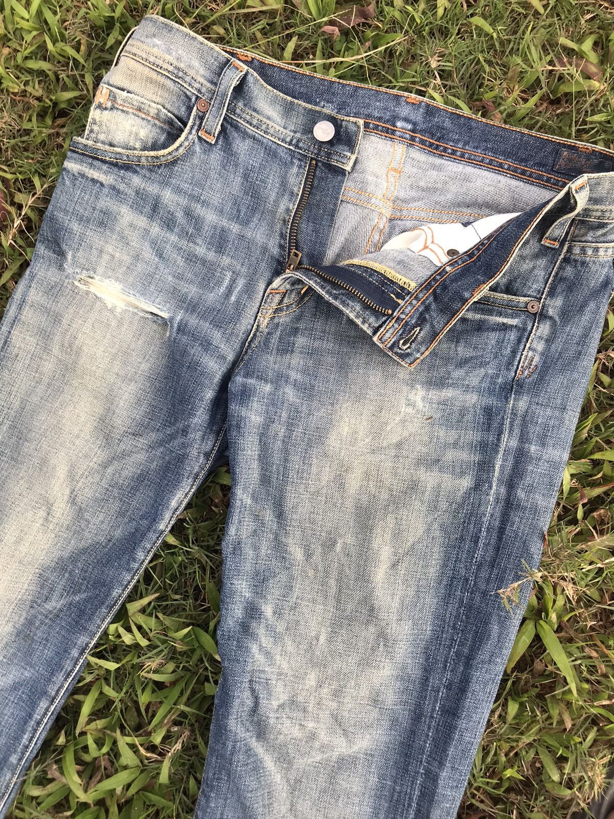 Citizens Of Humanity Cityzens of humanity by jerome Duhan distressed denim jeans Size US 32 / EU 48 - 11 Thumbnail