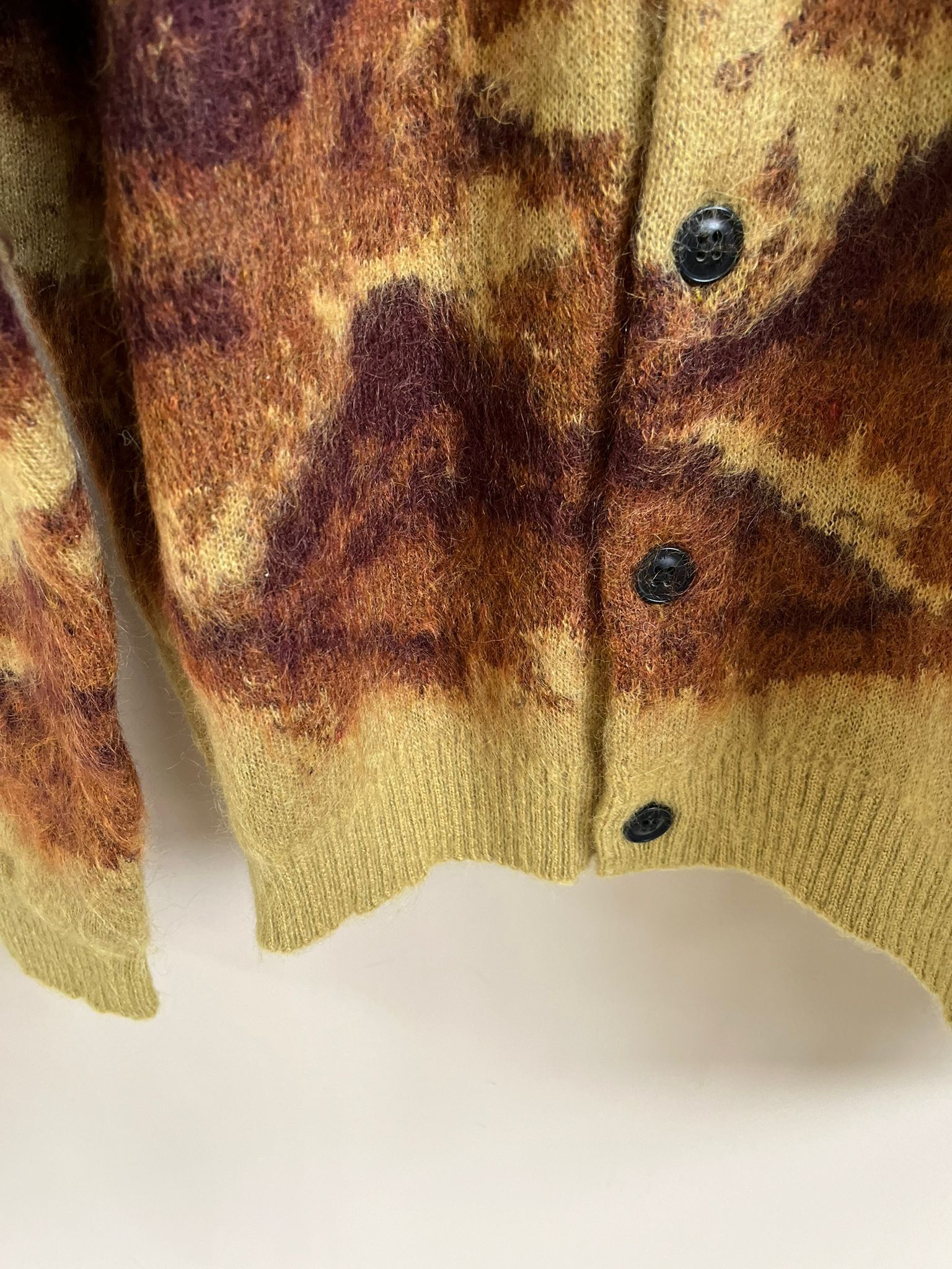 Amiri Airplane Intarsia Cardigan in Roasted Red / Dark Blue Size US L / EU 52-54 / 3 - 8 Thumbnail