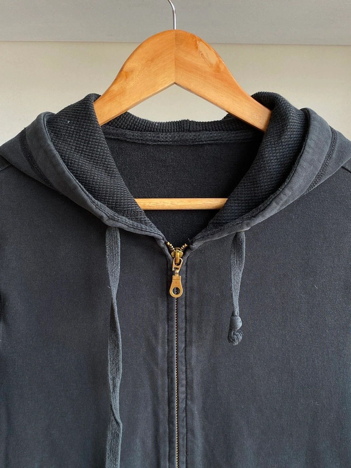 Vintage Ed Hardy Black Woman Zip Hoodie