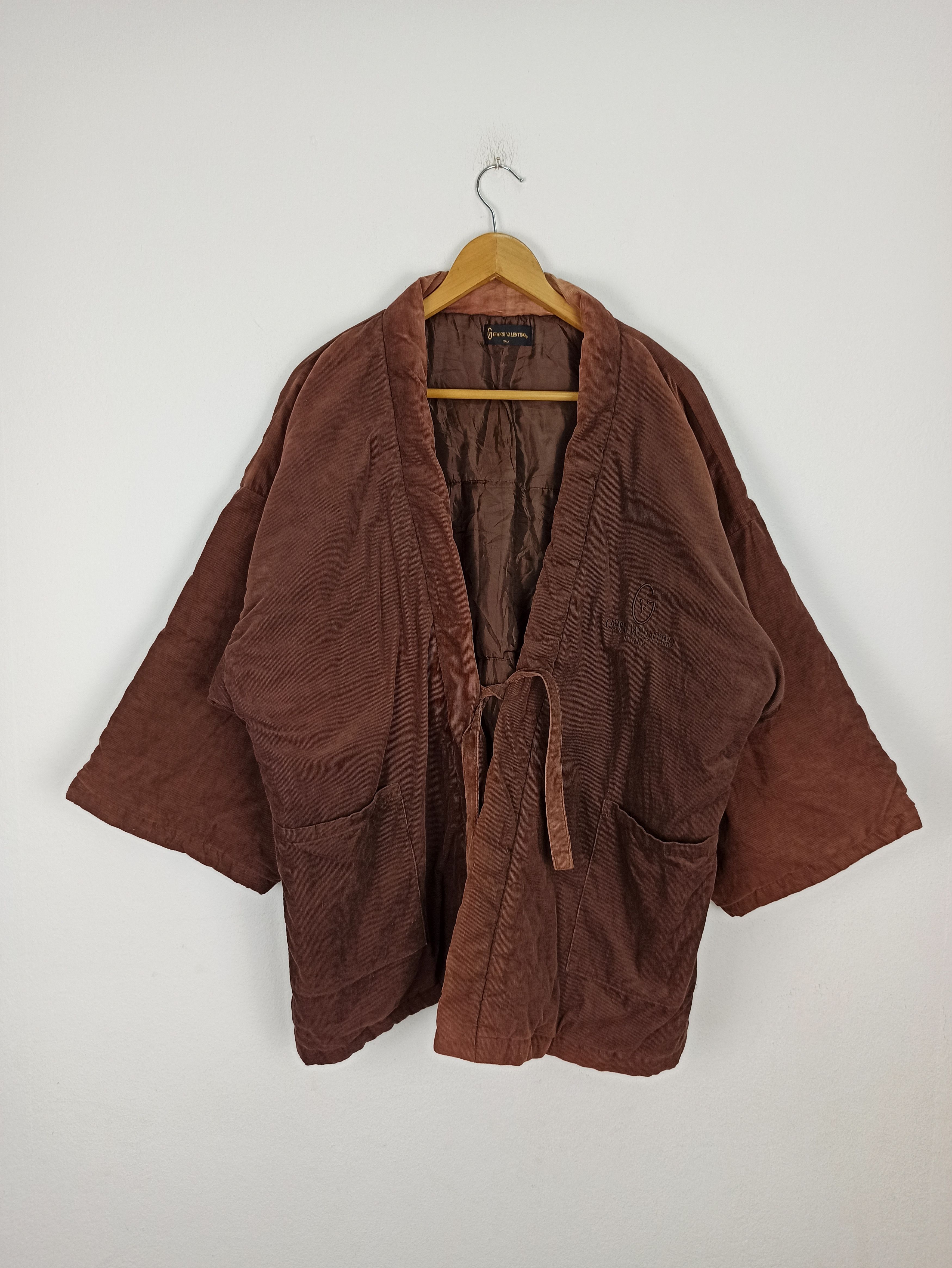 image of Kimono Japan Dragon x Valentino Kimono Gianni Valentino Japanese Traditional Kimono in Brown (Size 