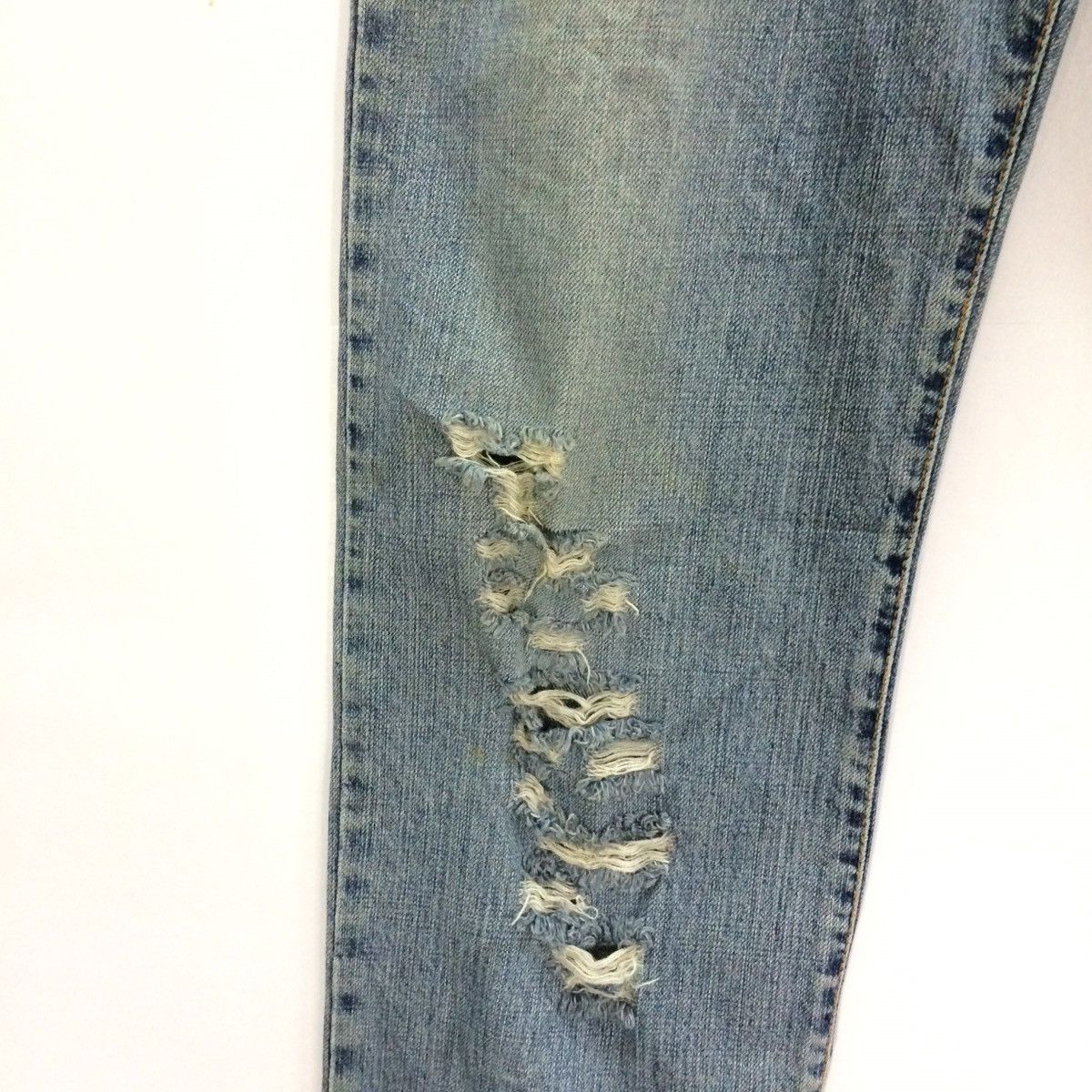 Dolce & Gabbana DOLCE & GABBANA D&G DISTRESSED DESIGN DENIM PANT Size US 32 / EU 48 - 4 Thumbnail