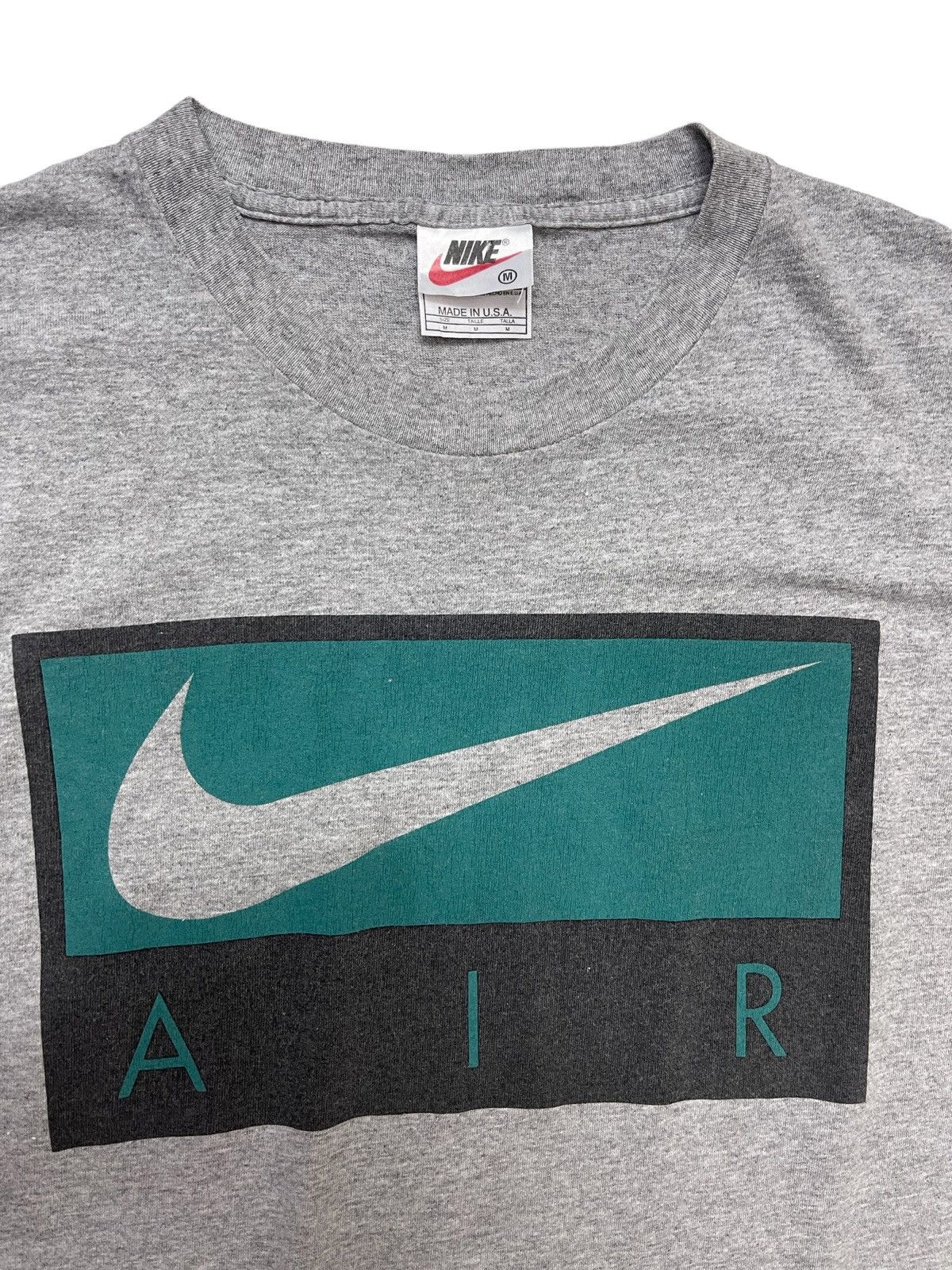 Nike Vintage 90s Nike Air Big Logo Size US M / EU 48-50 / 2 - 3 Thumbnail