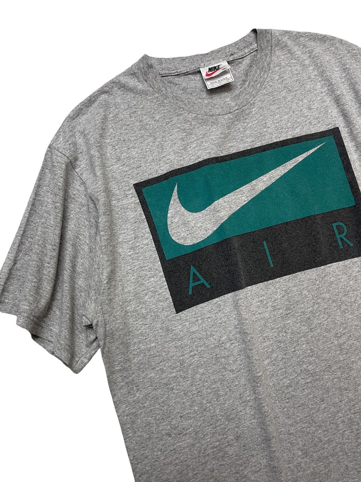 Nike Vintage 90s Nike Air Big Logo Size US M / EU 48-50 / 2 - 2 Thumbnail