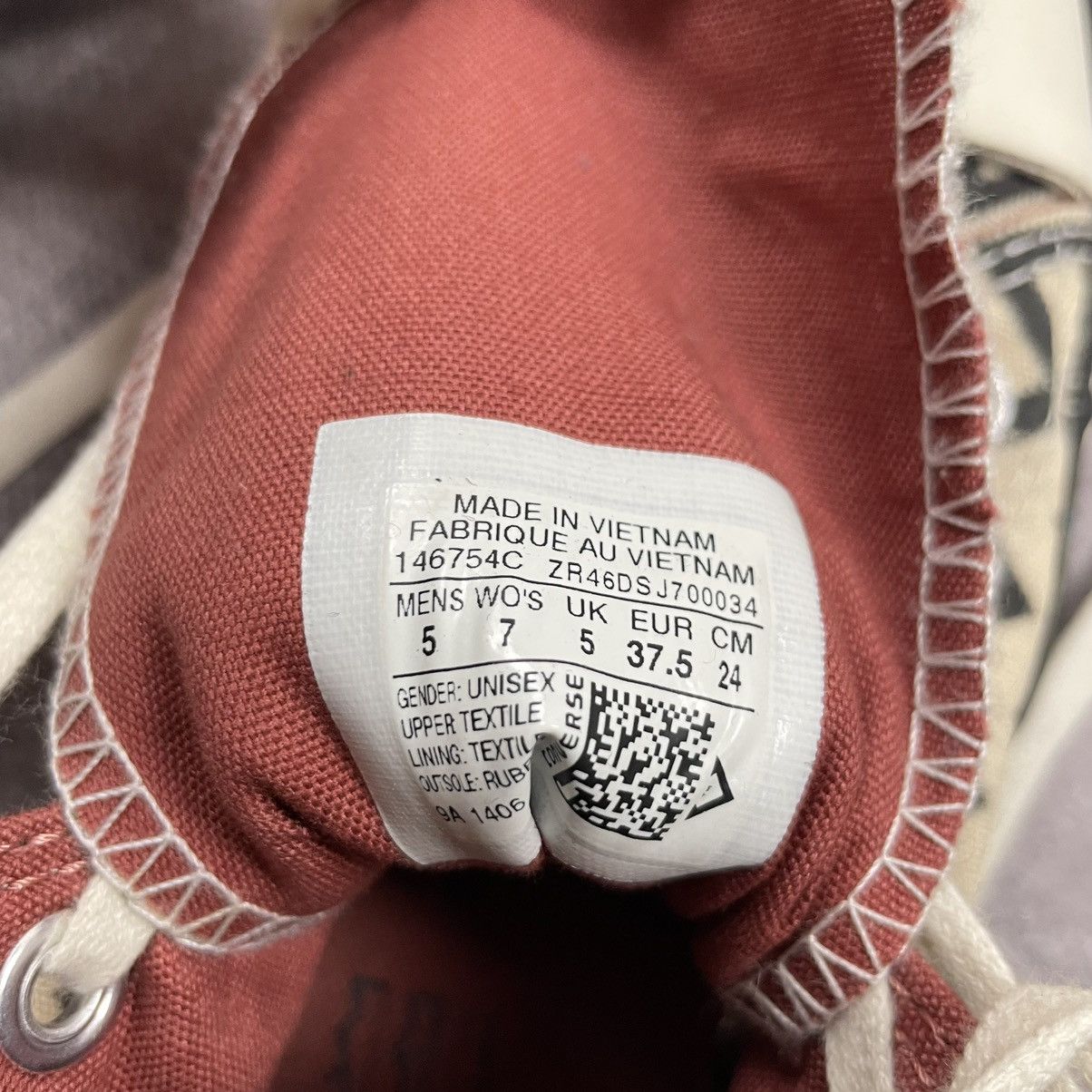 Converse × Missoni Converse Missoni Hi-Top Collaboration Sneakers Size US 5 / EU 37 - 11 Thumbnail