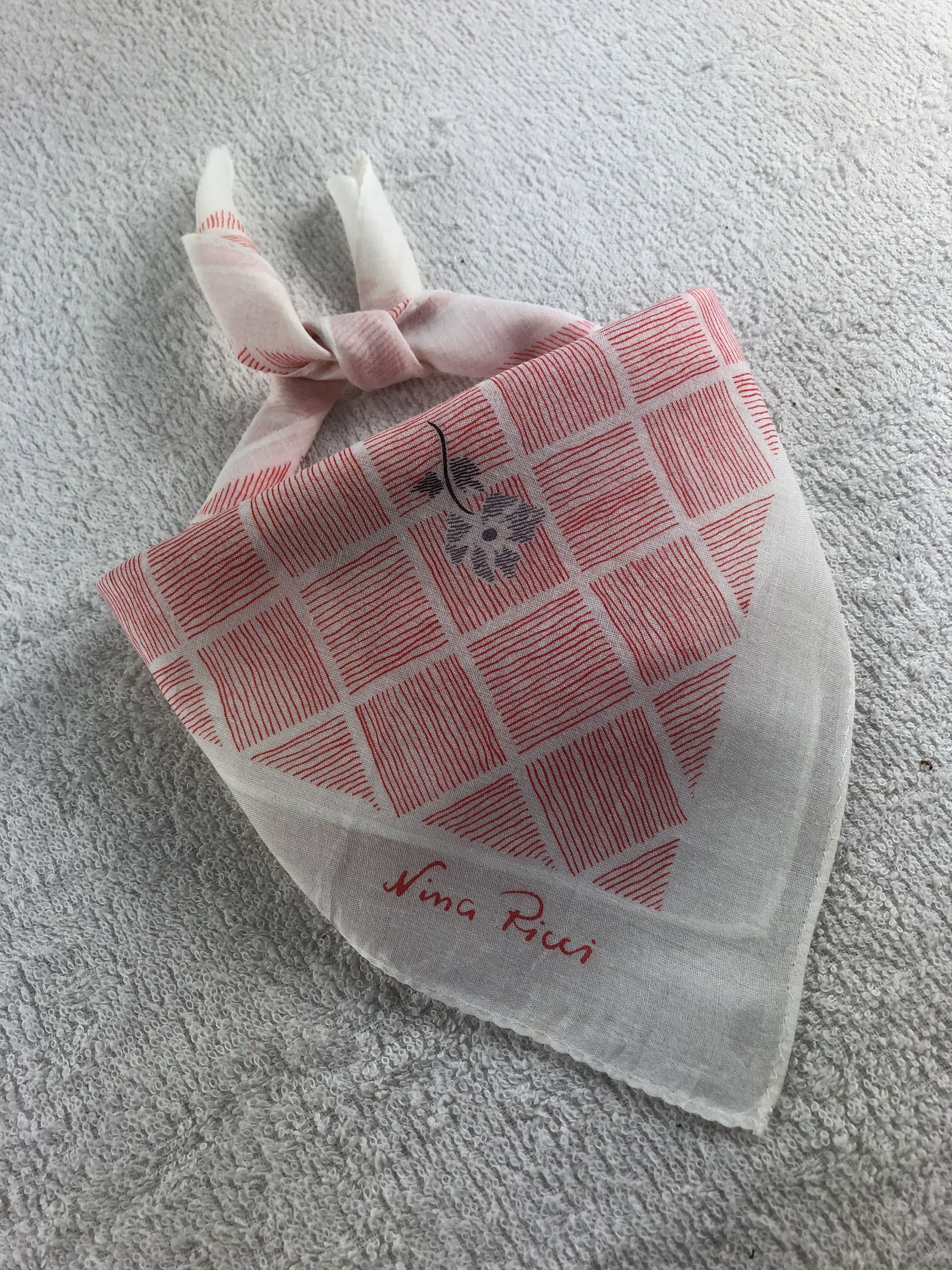 Nina Ricci Nina Ricci Handkerchief / Bandana / Neckerchief C207 Size ONE SIZE - 1 Thumbnail
