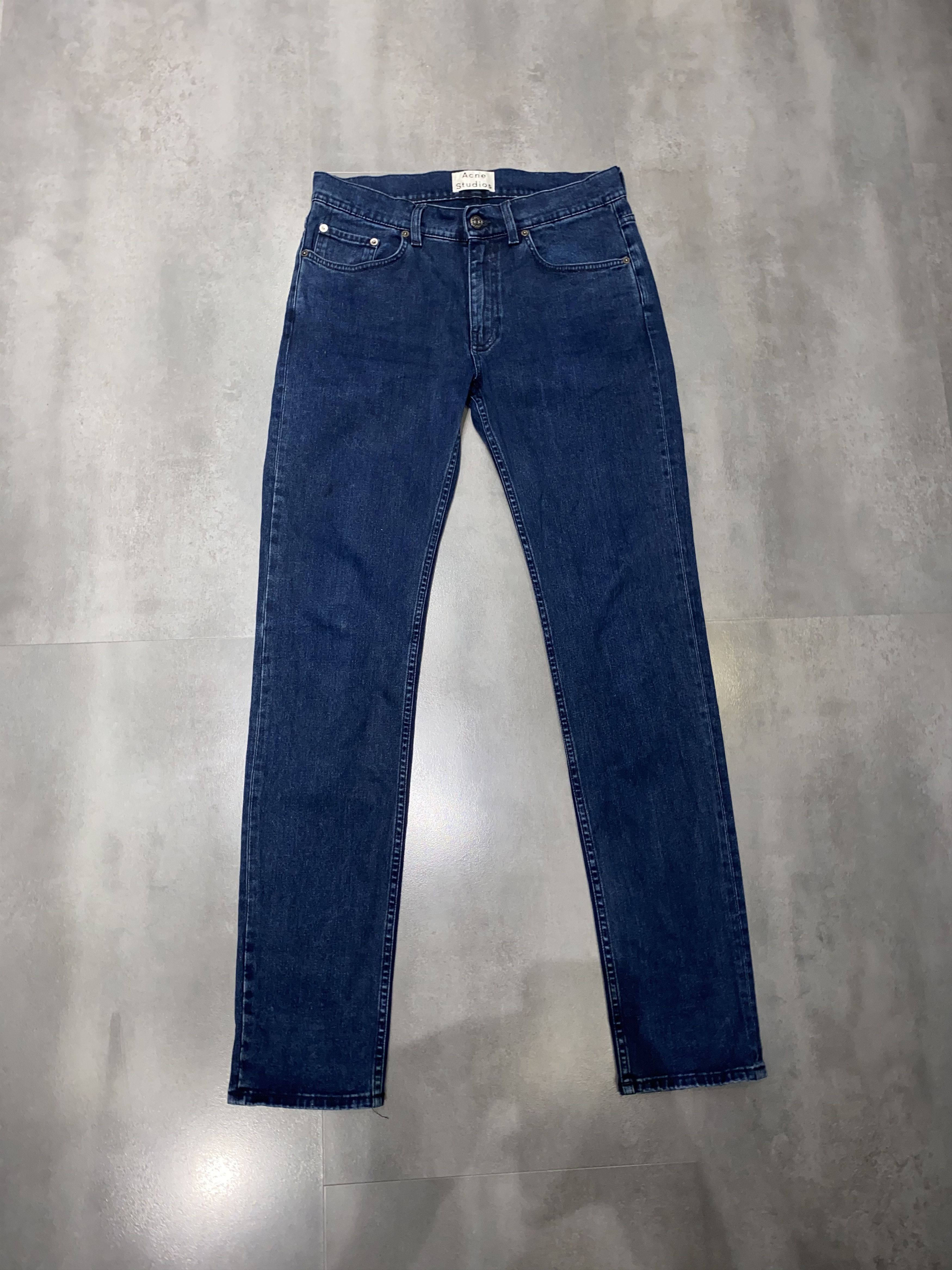 Acne Studios Acne Studios Ace Abyss Raw Indigo Denim Pants Size US 30 / EU 46 - 6 Thumbnail