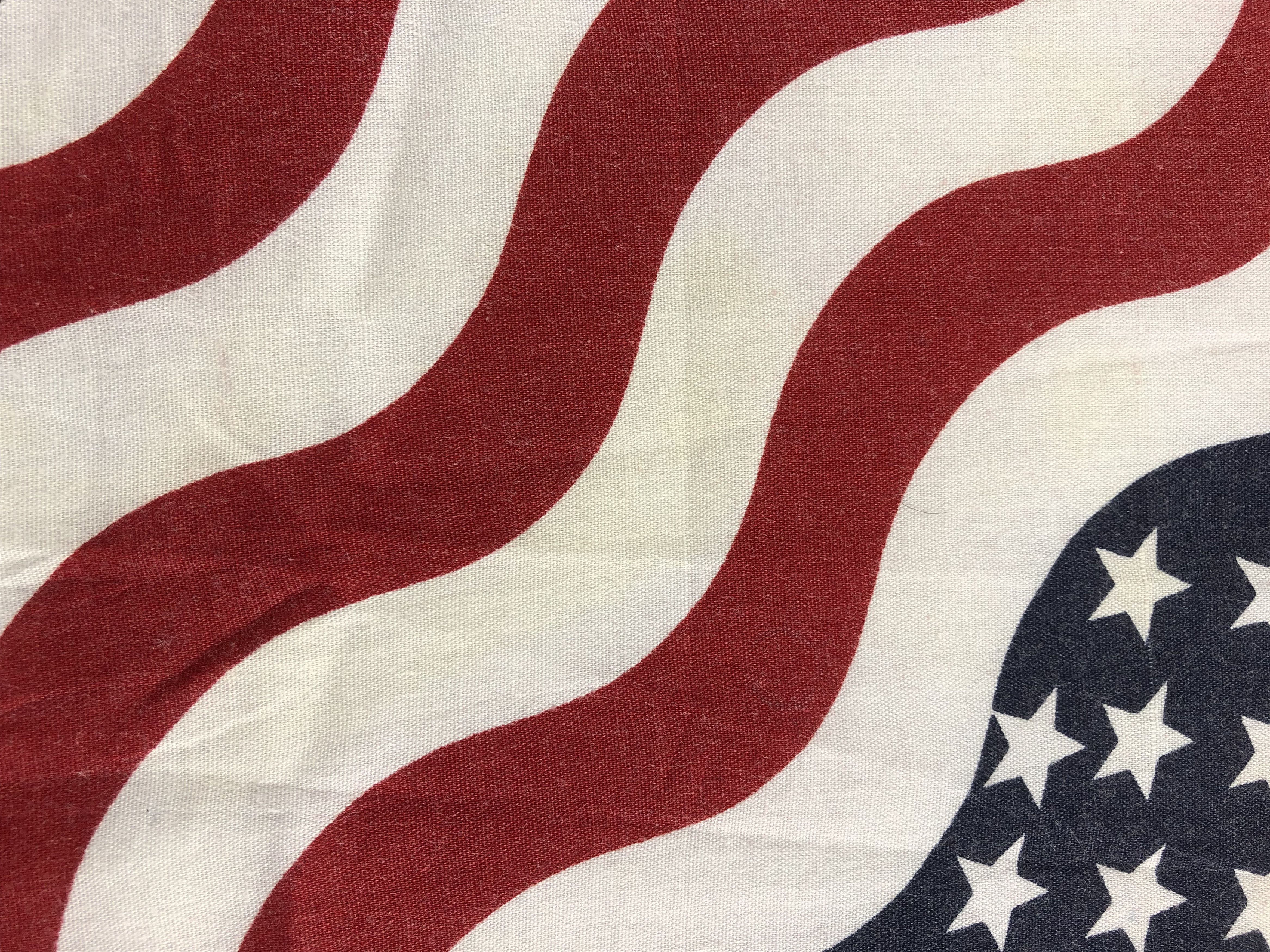 Vintage American Flag Handkerchief / Bandana / Neckerchief C200 Size ONE SIZE - 6 Thumbnail