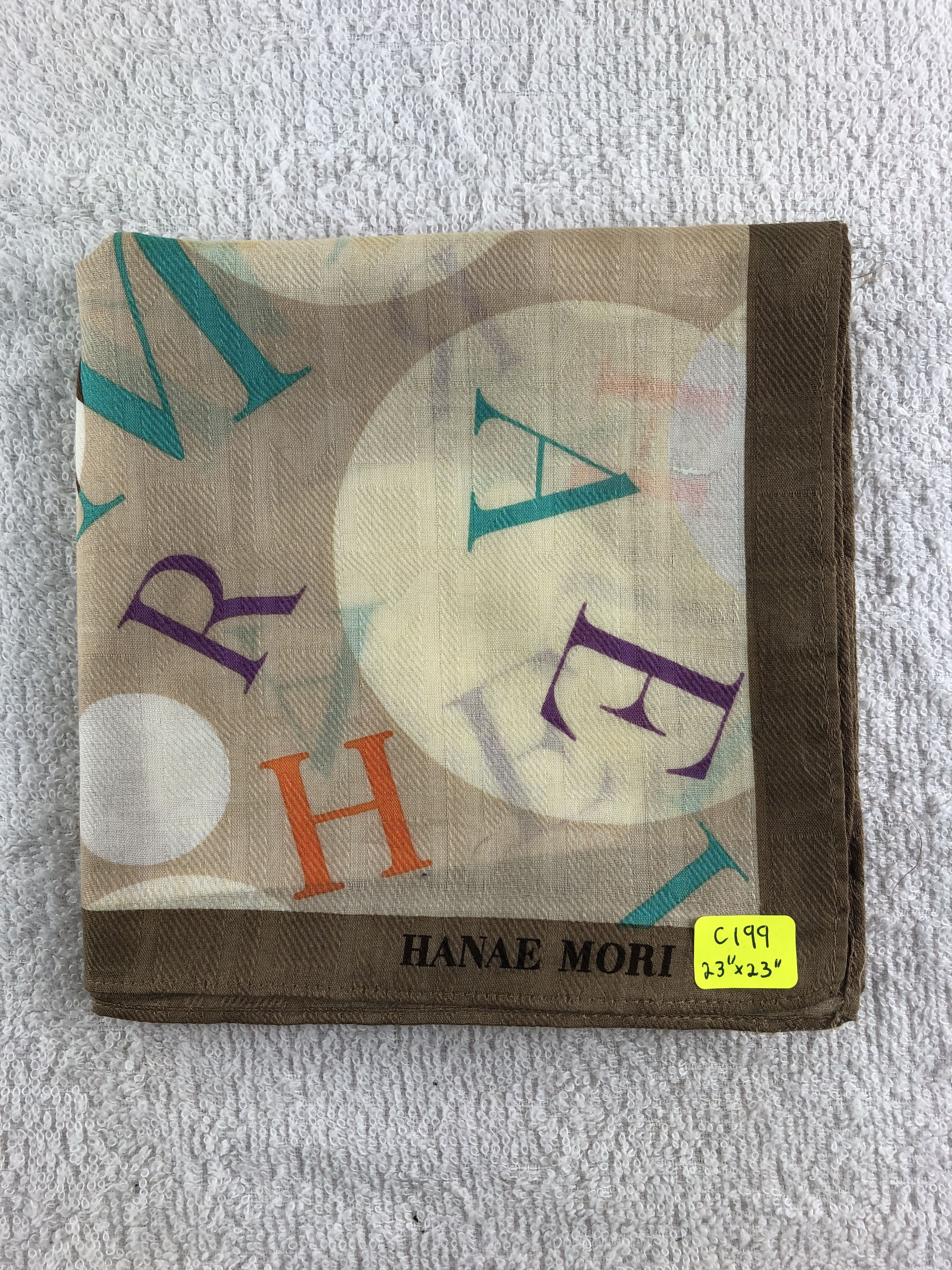 Hanae Mori Hanae Mori Handkerchief / Bandana / Neckerchief C199 Size ONE SIZE - 6 Thumbnail