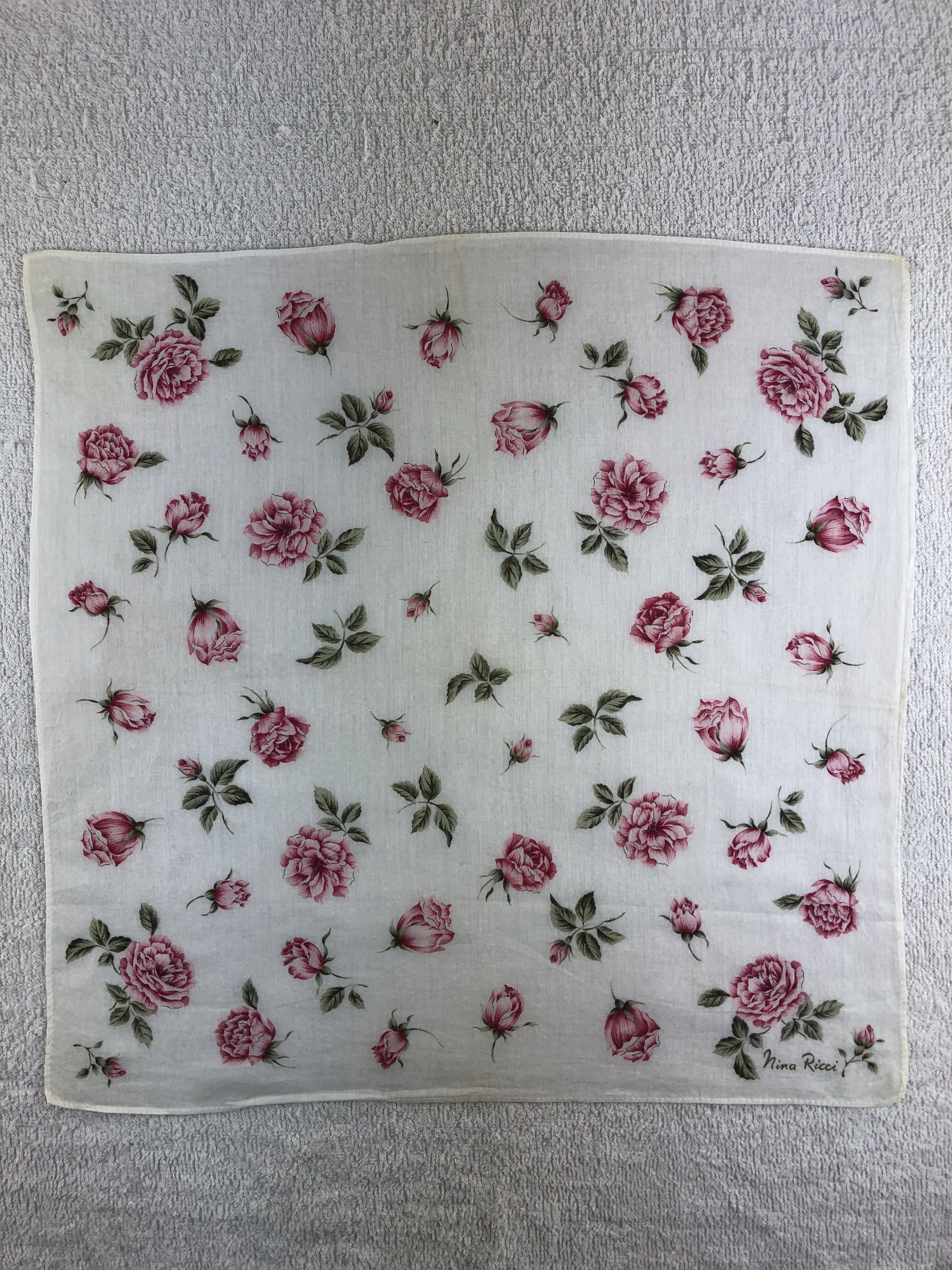Nina Ricci Nina Ricci Handkerchief / Bandana / Neckderchief C198 Size ONE SIZE - 3 Thumbnail