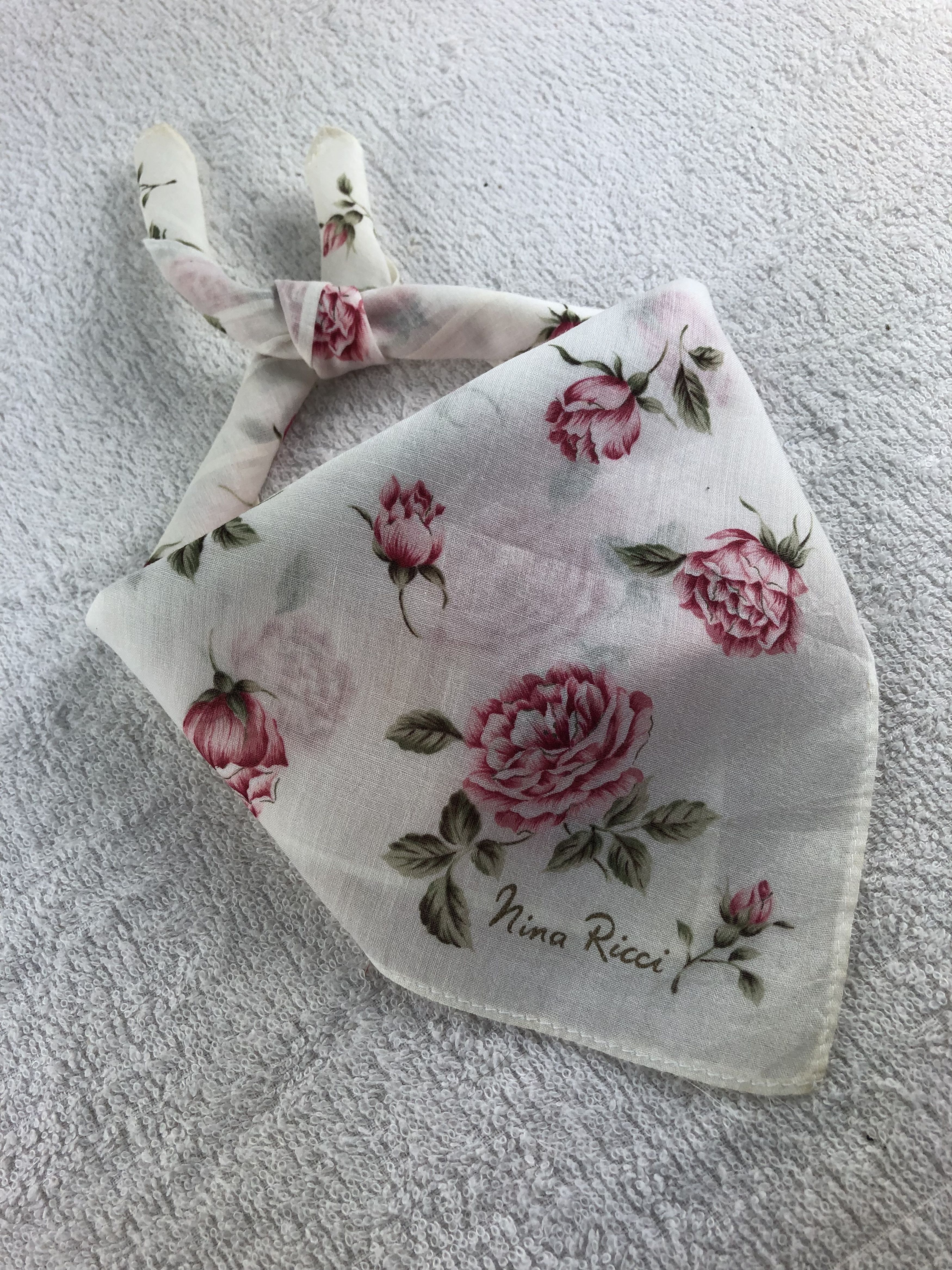 Nina Ricci Nina Ricci Handkerchief / Bandana / Neckderchief C198 Size ONE SIZE - 2 Thumbnail