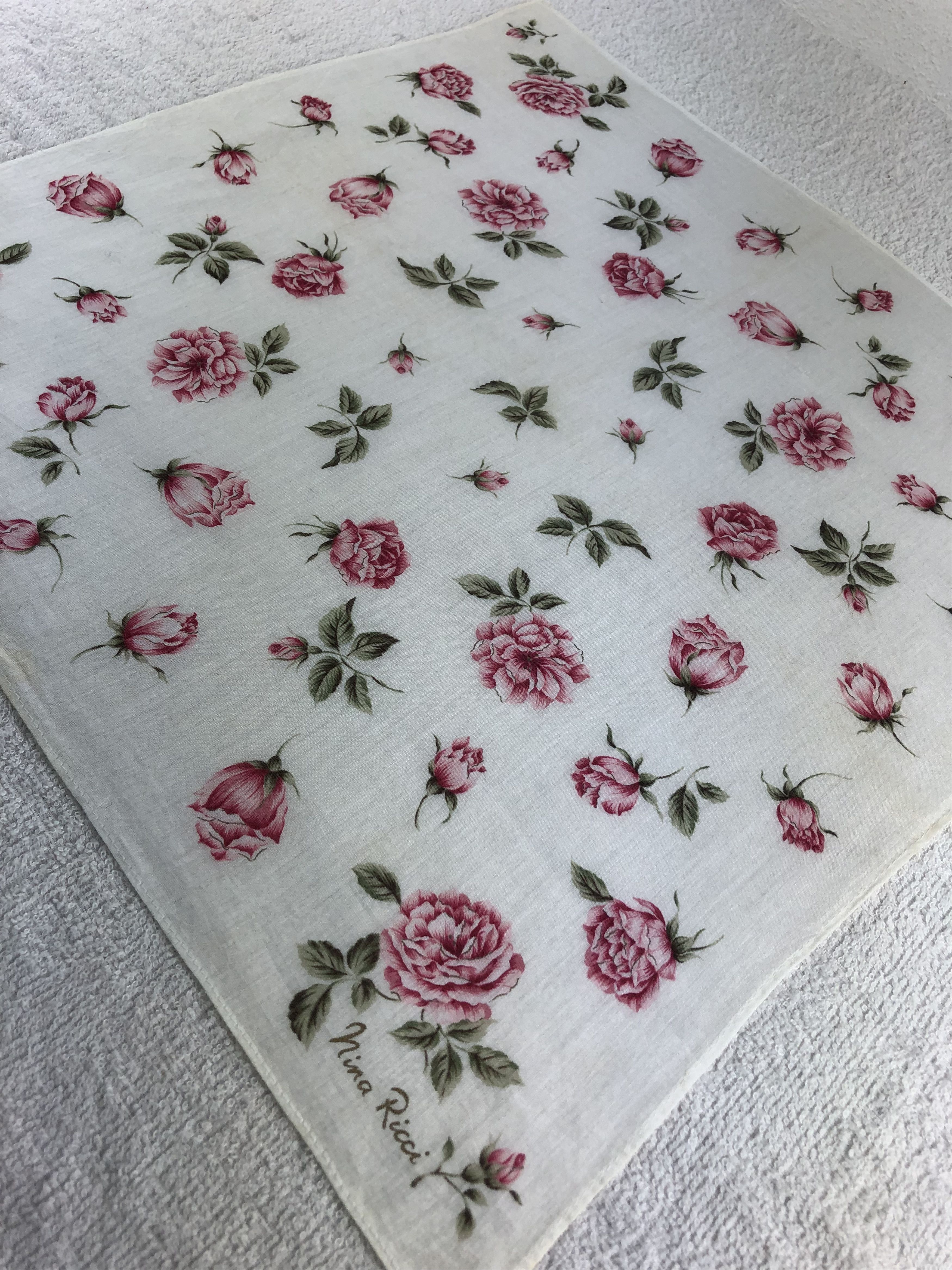 Nina Ricci Nina Ricci Handkerchief / Bandana / Neckderchief C198 Size ONE SIZE - 4 Thumbnail
