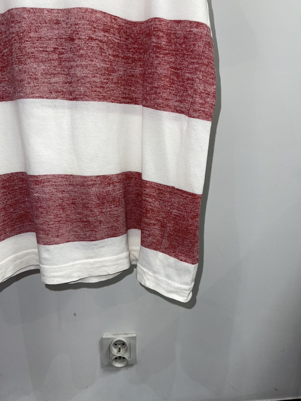 Dolce & Gabbana Dolce & Gabbana Big Logo Striped T-Shirt Size US M / EU 48-50 / 2 - 3 Thumbnail