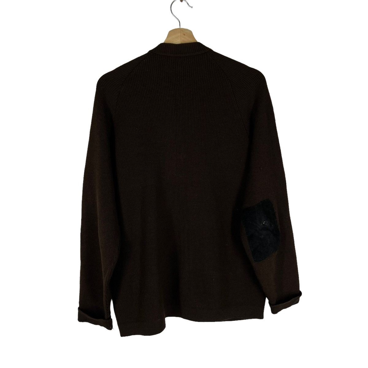 Japanese Brand VINTAGE CARDIGAN GENUINE LEATHER COLDWELL ISSEY MIYAKE Size US L / EU 52-54 / 3 - 8 Thumbnail