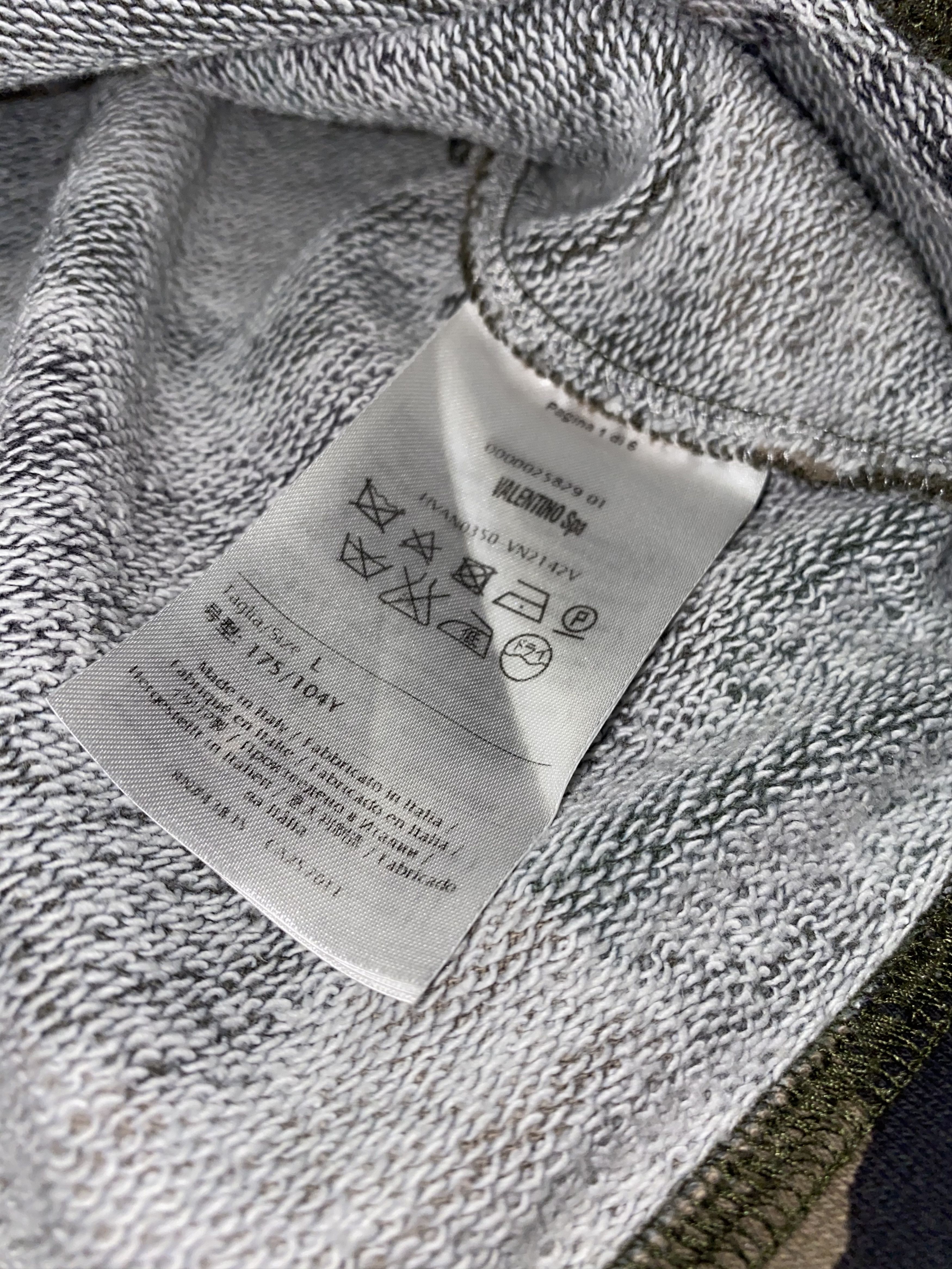 Valentino Valentino Camo Front Pocket Sweatshirt Size US L / EU 52-54 / 3 - 13 Thumbnail