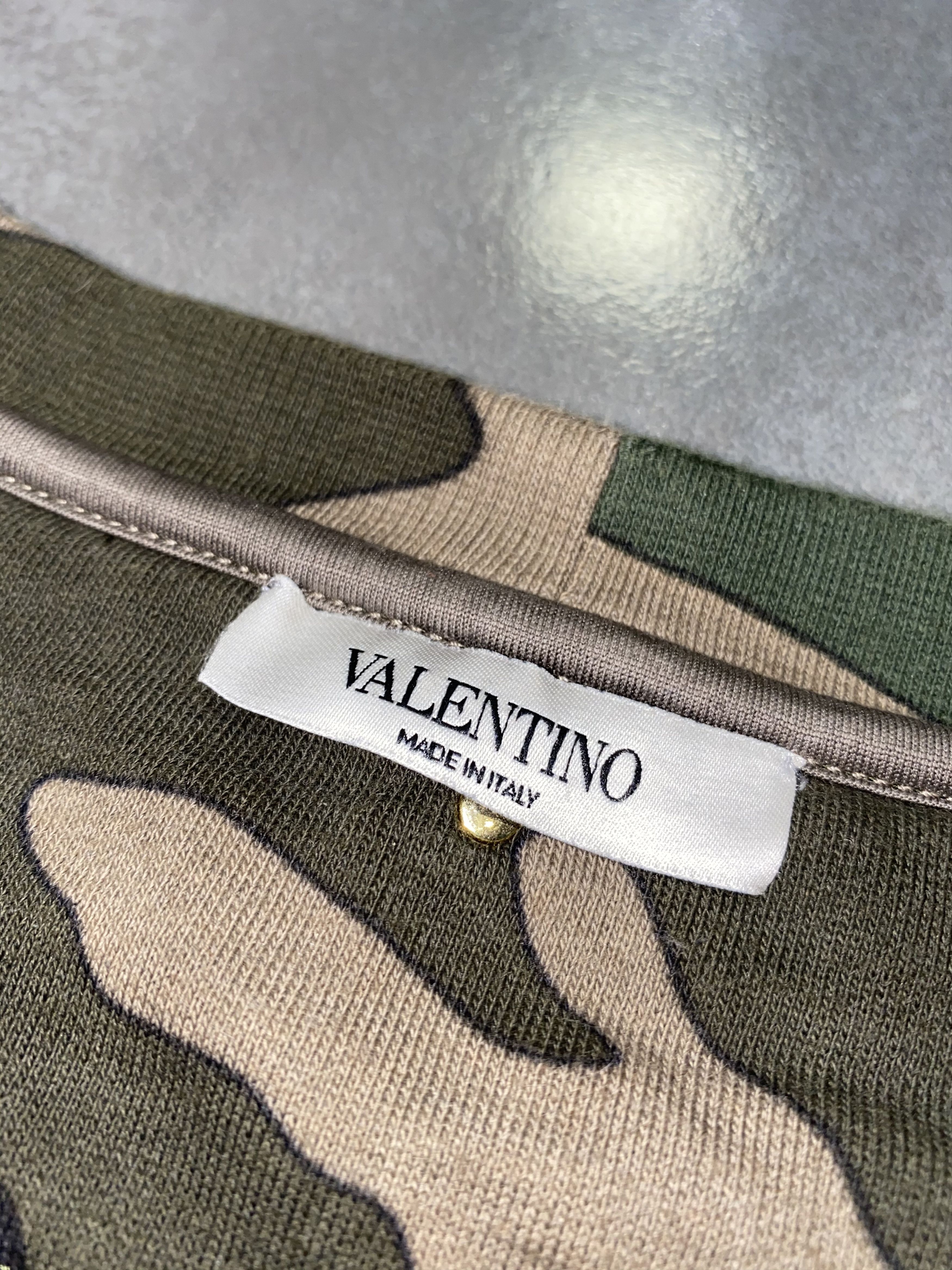 Valentino Valentino Camo Front Pocket Sweatshirt Size US L / EU 52-54 / 3 - 12 Thumbnail