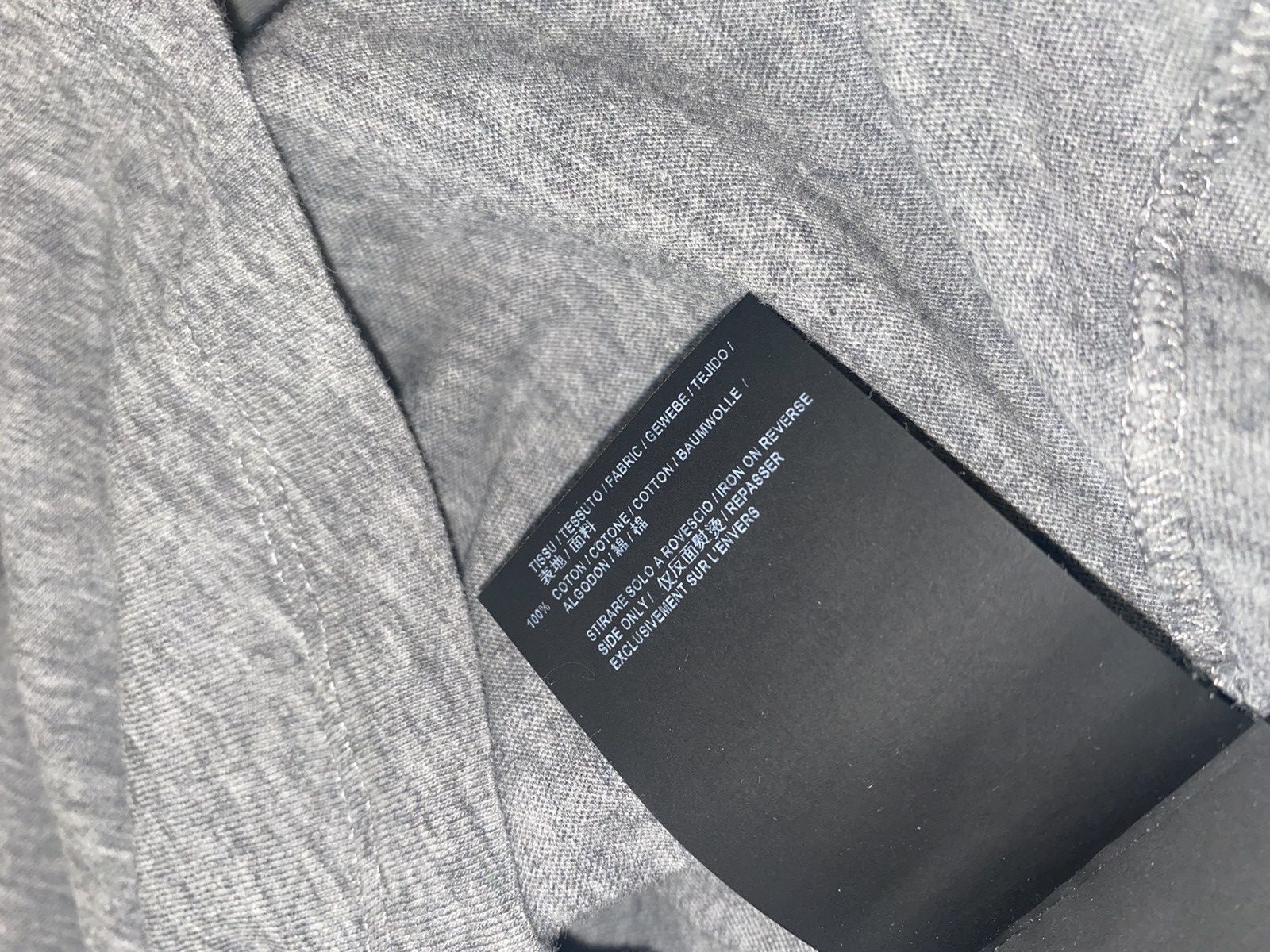 Saint Laurent Paris SS18 Saint Laurent Paris "SL" Star Logo Gray T-Shirt Size US S / EU 44-46 / 1 - 12 Thumbnail