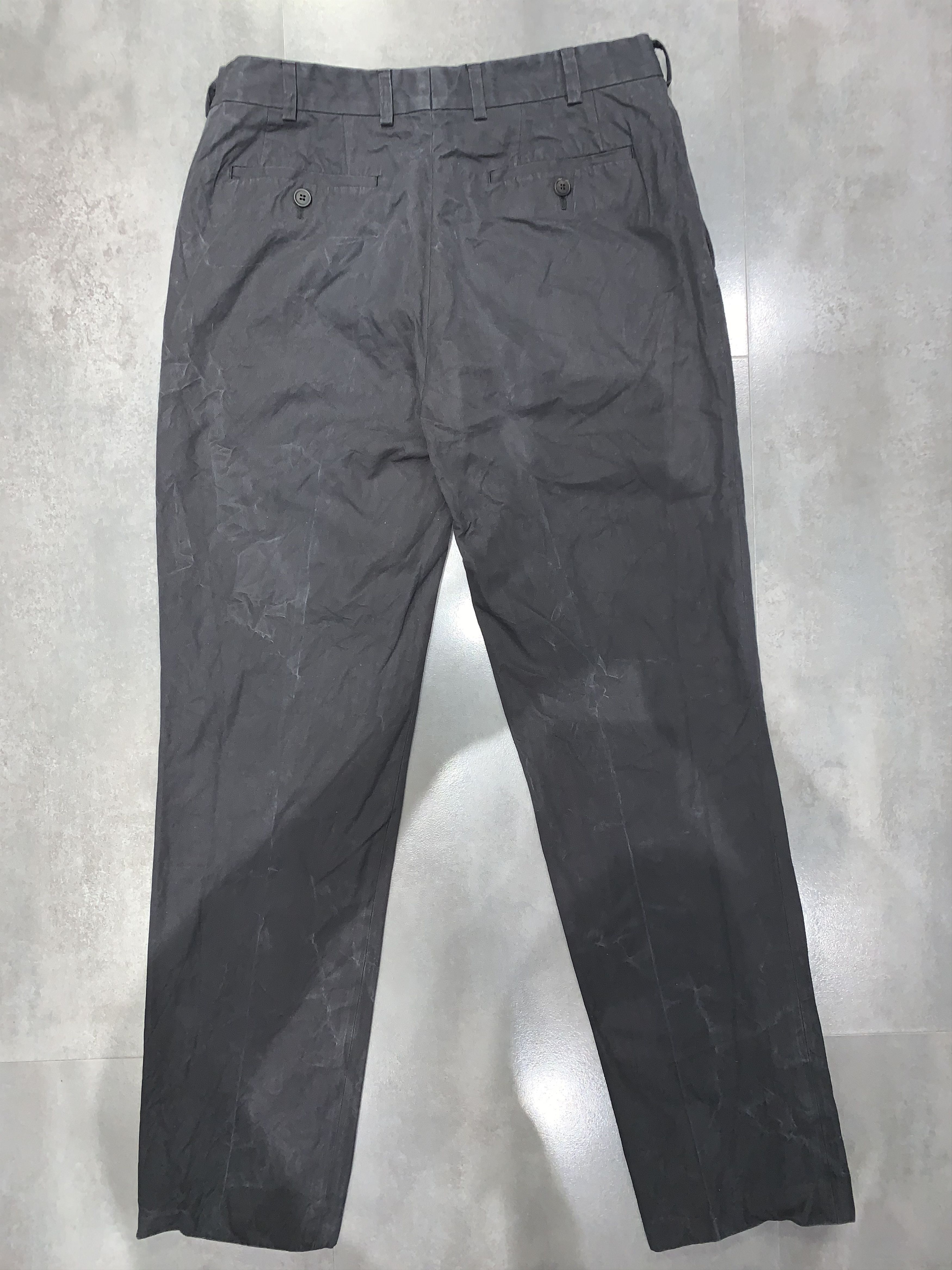 Lanvin Lanvin Washed Grey Metal Casual Pants Size US 30 / EU 46 - 6 Thumbnail