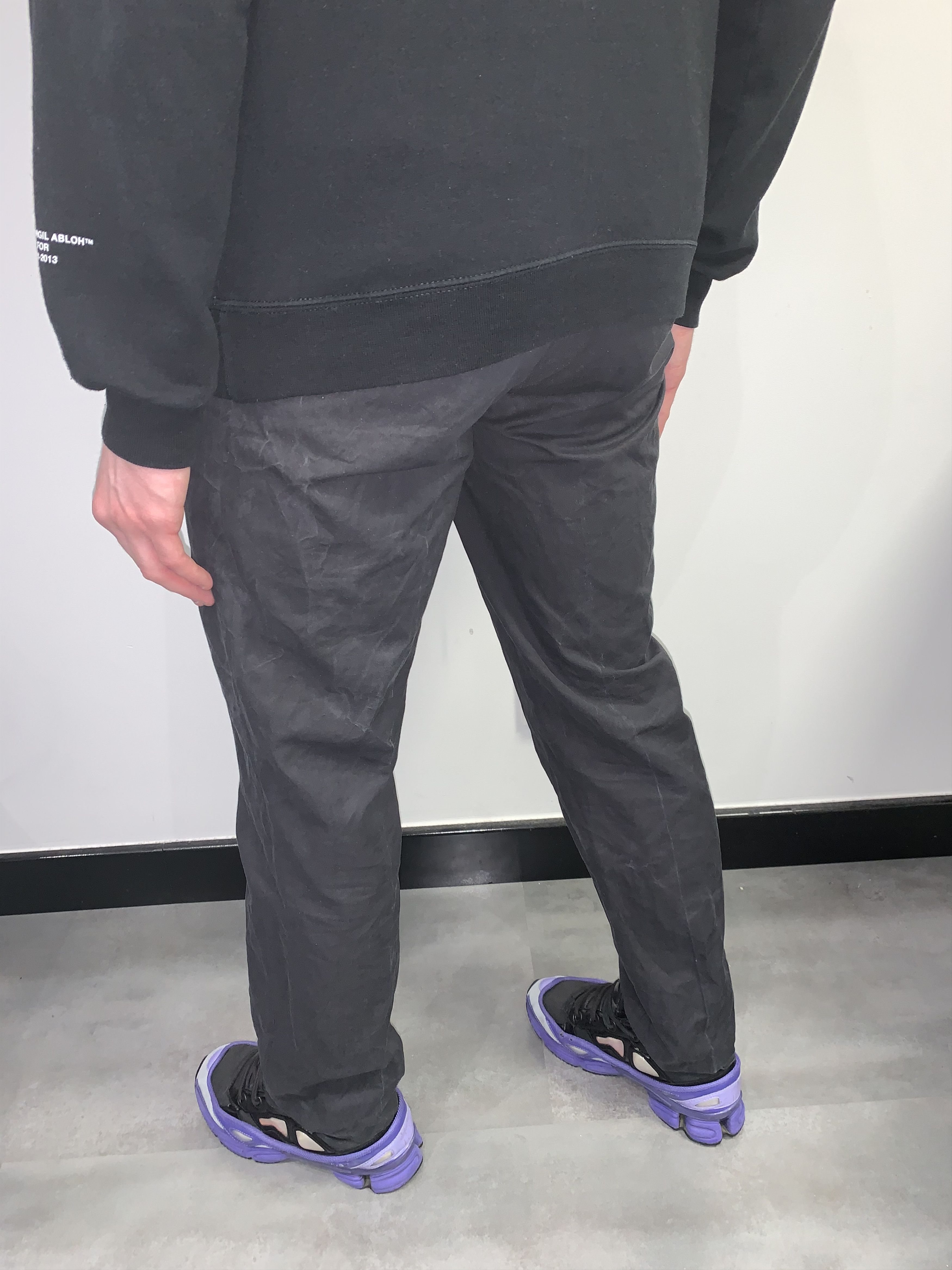 Lanvin Lanvin Washed Grey Metal Casual Pants Size US 30 / EU 46 - 2 Thumbnail