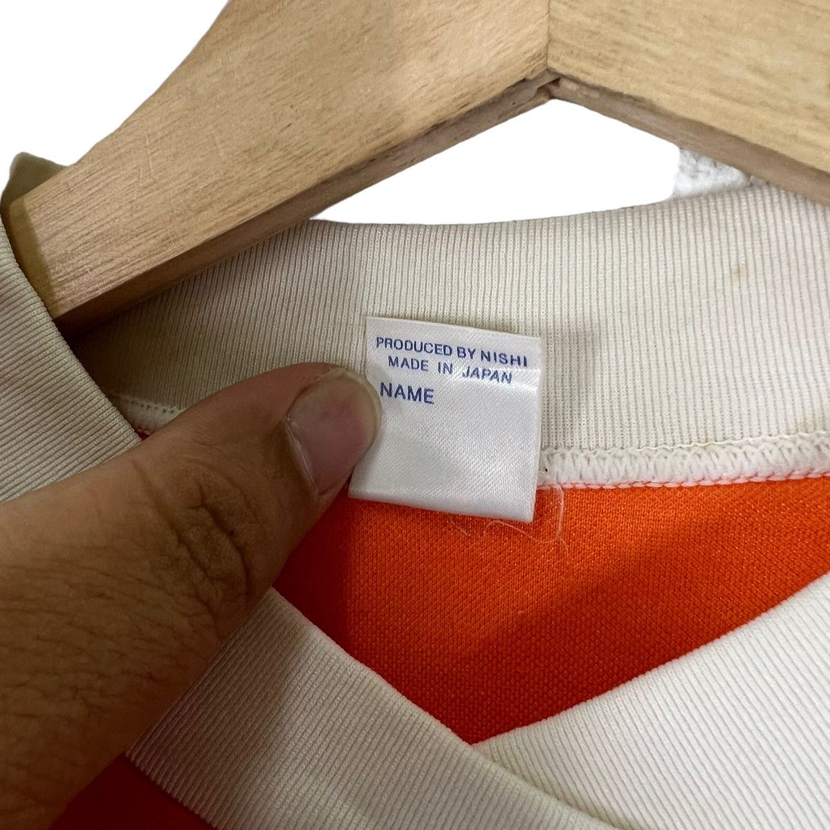 Japanese Brand VINTAGE JERSEY NISHI SPORTS WEAR MADE IN JAPAN Size US L / EU 52-54 / 3 - 10 Thumbnail