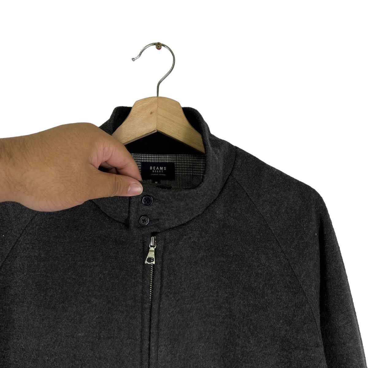 Beams Plus VINTAGE BOMBER JACKET BEAMS HEART JAPAN MADE Size US M / EU 48-50 / 2 - 6 Thumbnail